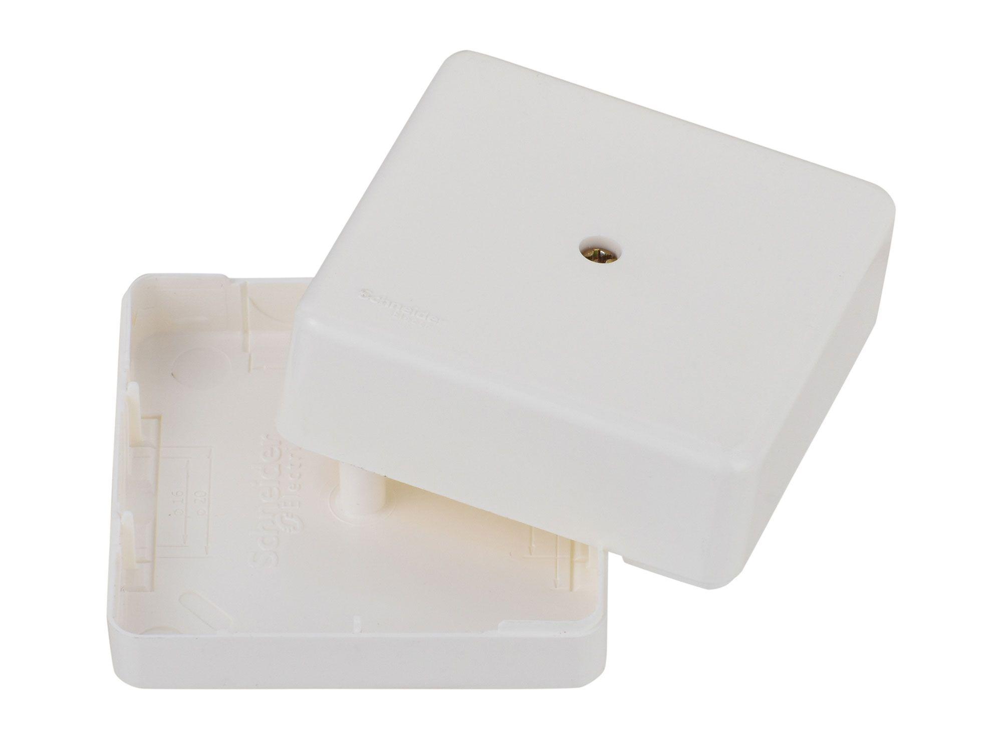 Caja Distribuidora 66 x 66 x 32 mm blanco Schneider-2
