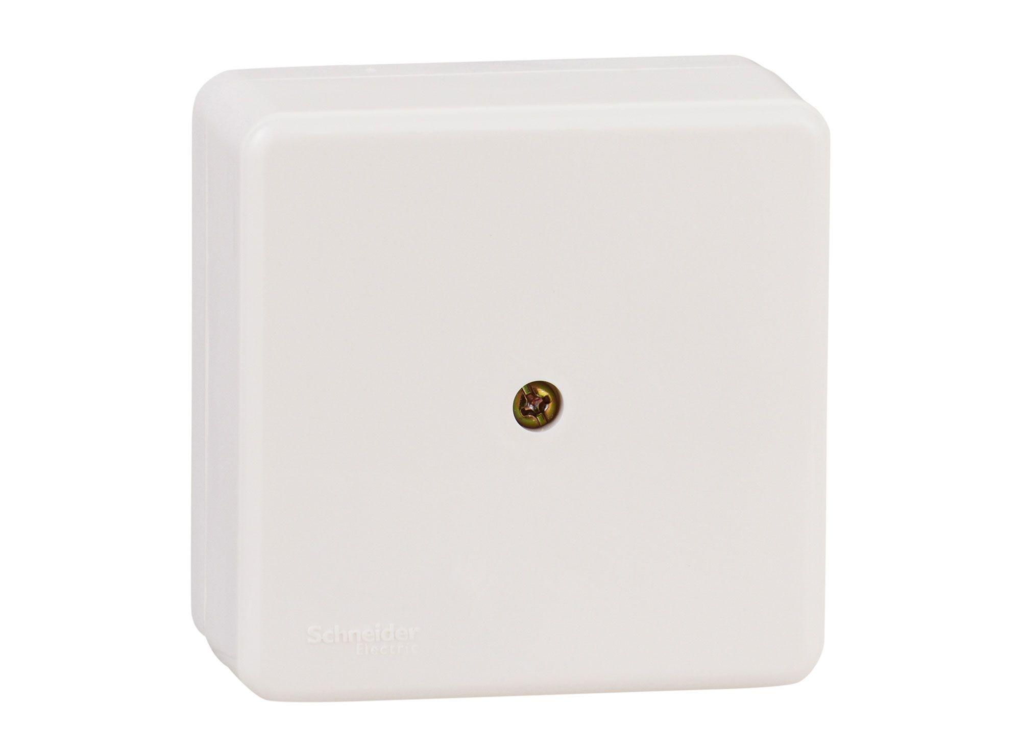 Caja Distribuidora 66 x 66 x 32 mm blanco Schneider-0