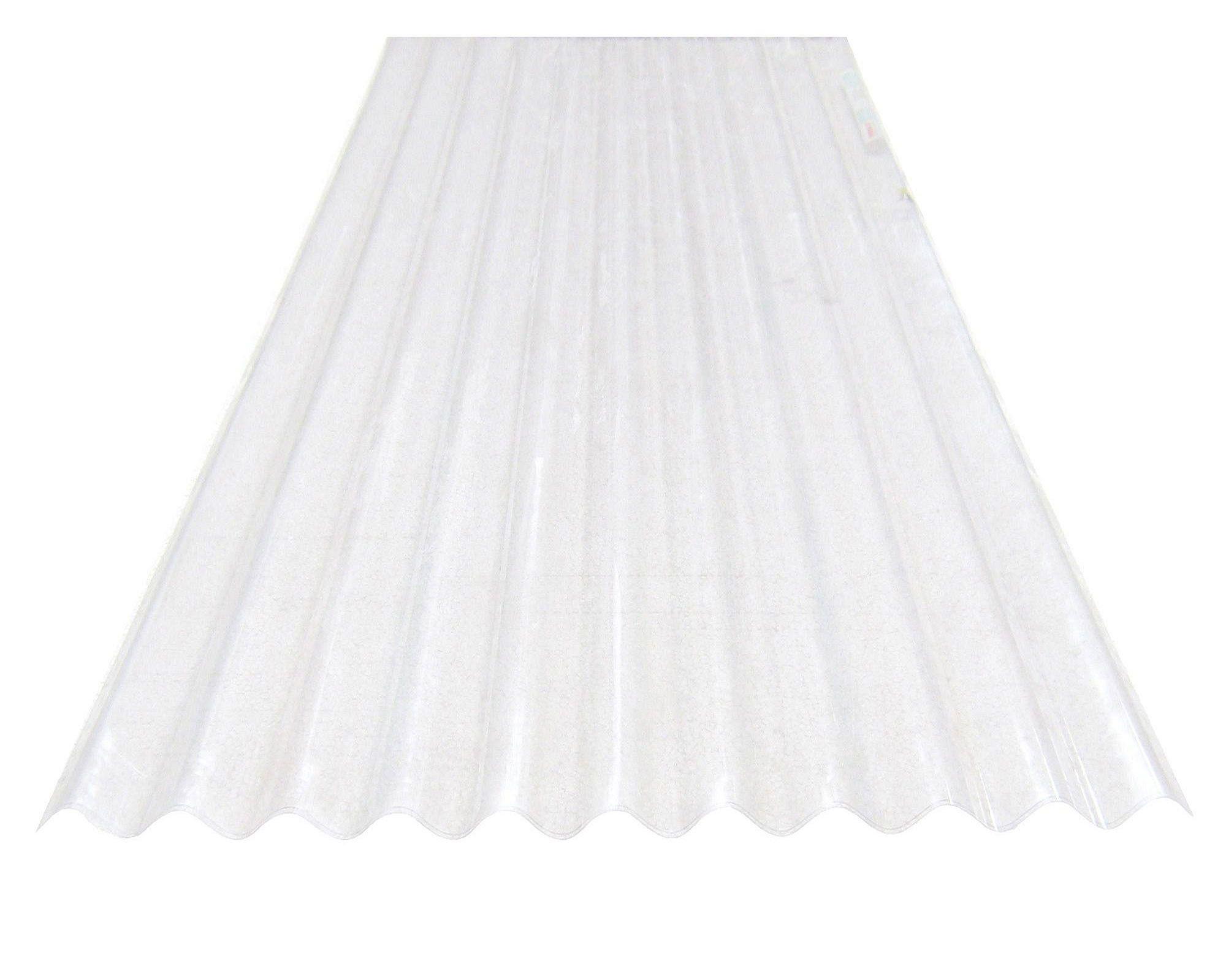 Ondulado 0,5x812x2500 mm policarbonato transparente Dvp-2