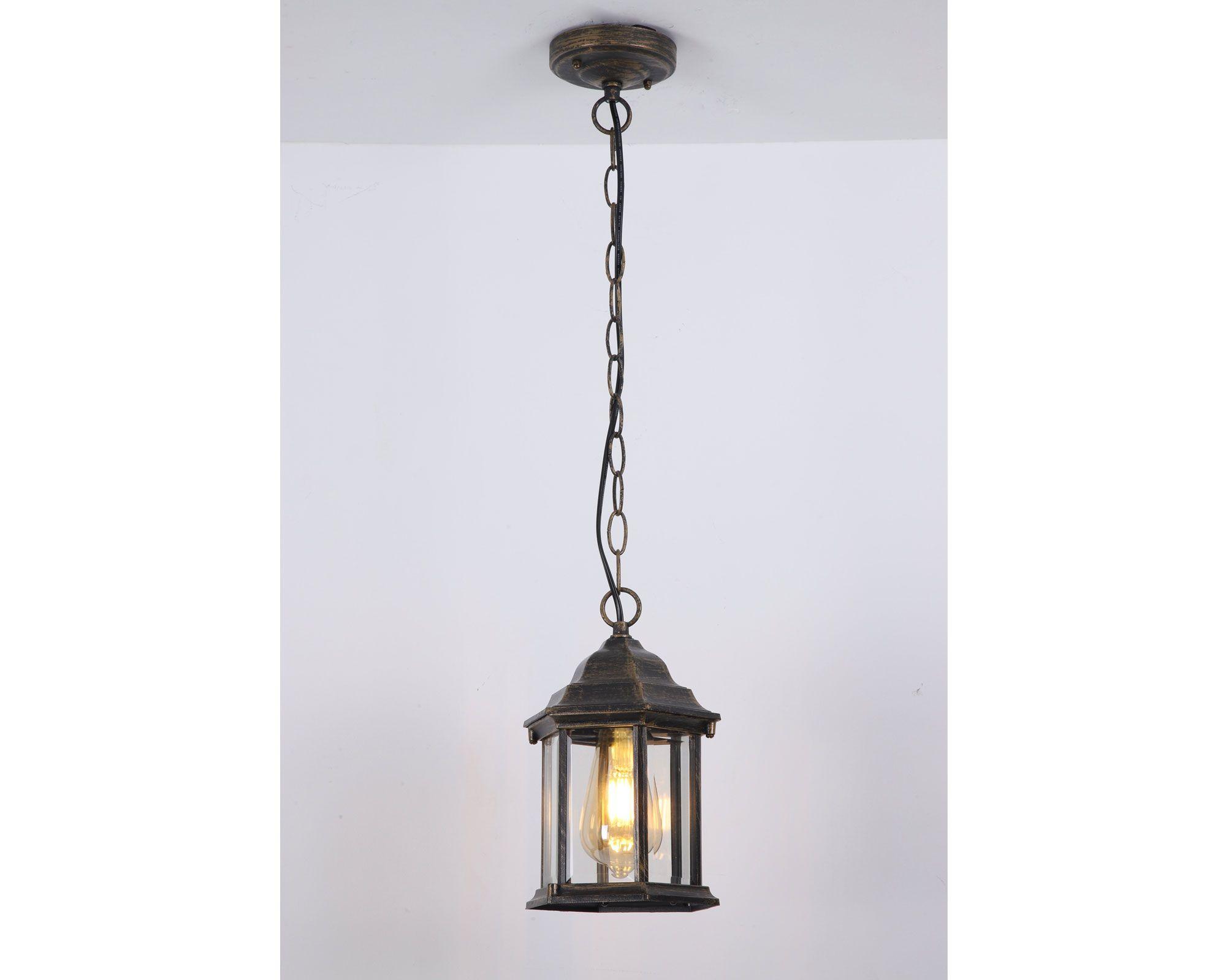 Farol colgante 1L E27 MEI-21 bronce Abitare-3