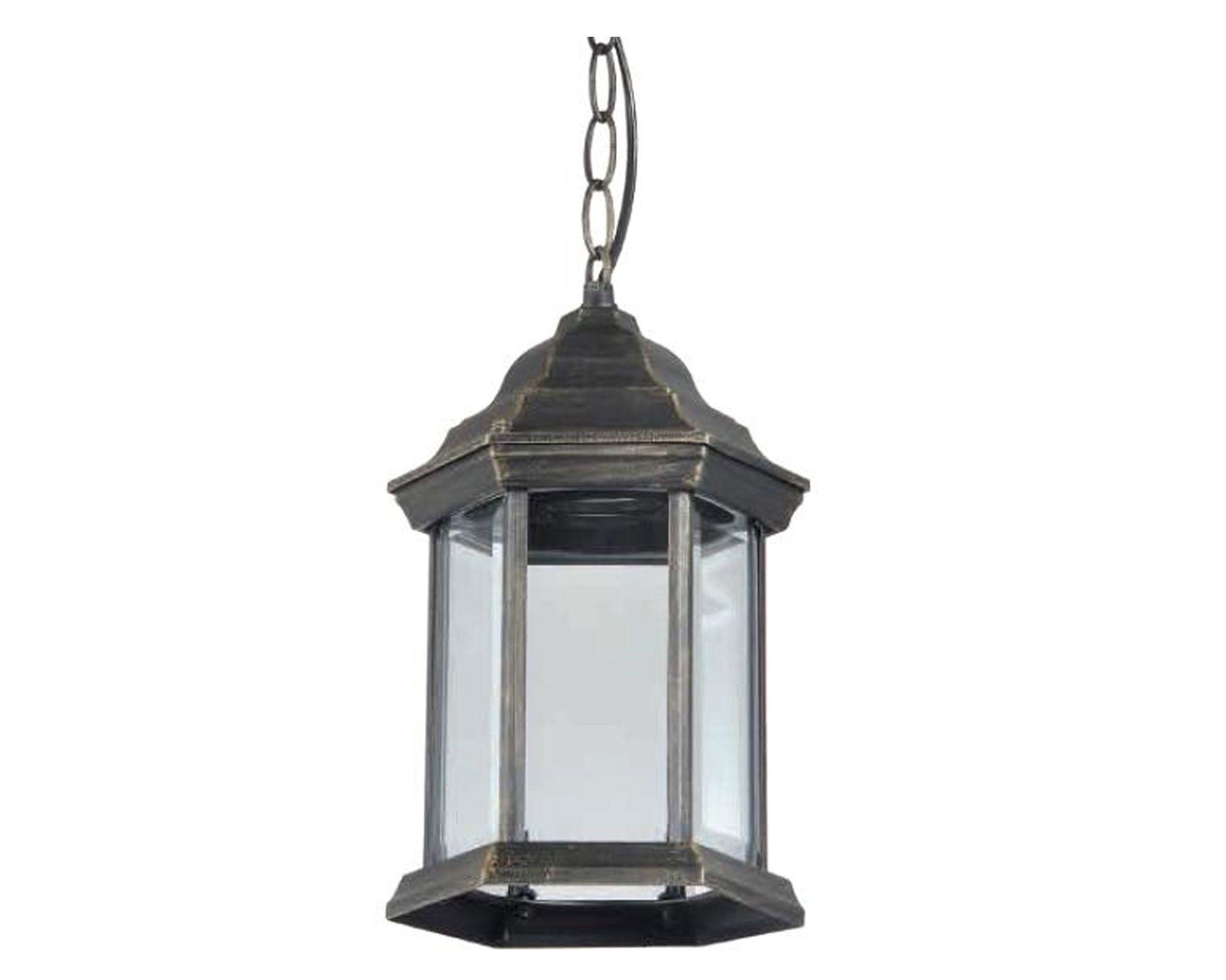 Farol colgante 1L E27 MEI-21 bronce Abitare-1
