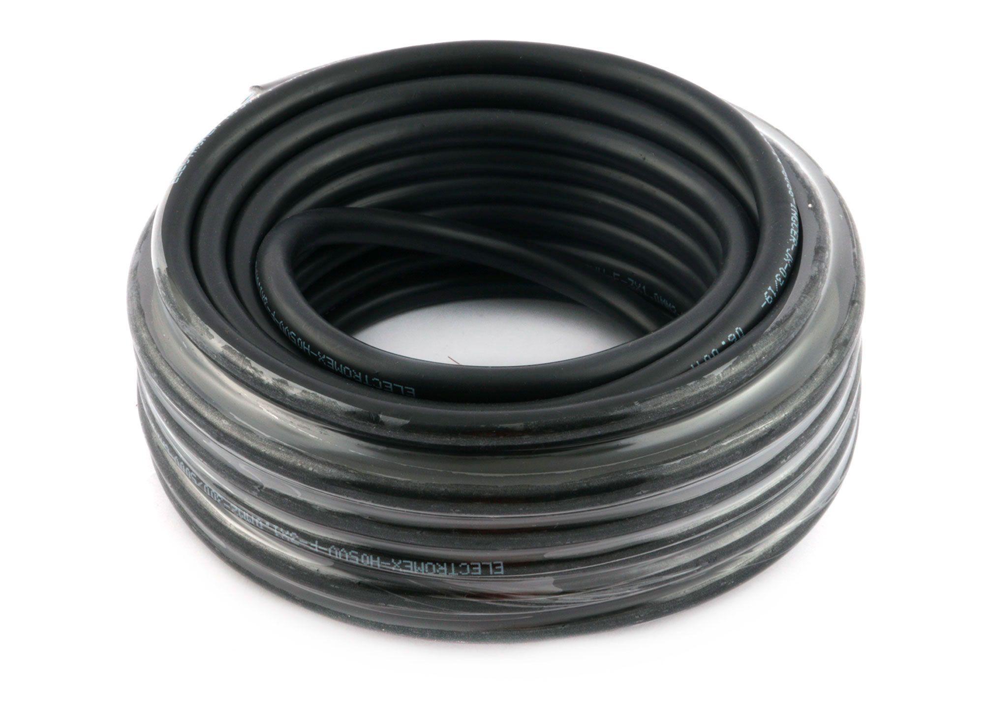 Rollo cordón 3x1,5 mm 10 m negro Electromex-0