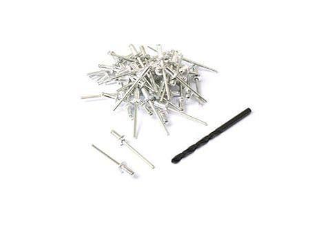 Remache tipo Pop 4 x 8 mm + Broca 1000 unidades Imporper-0