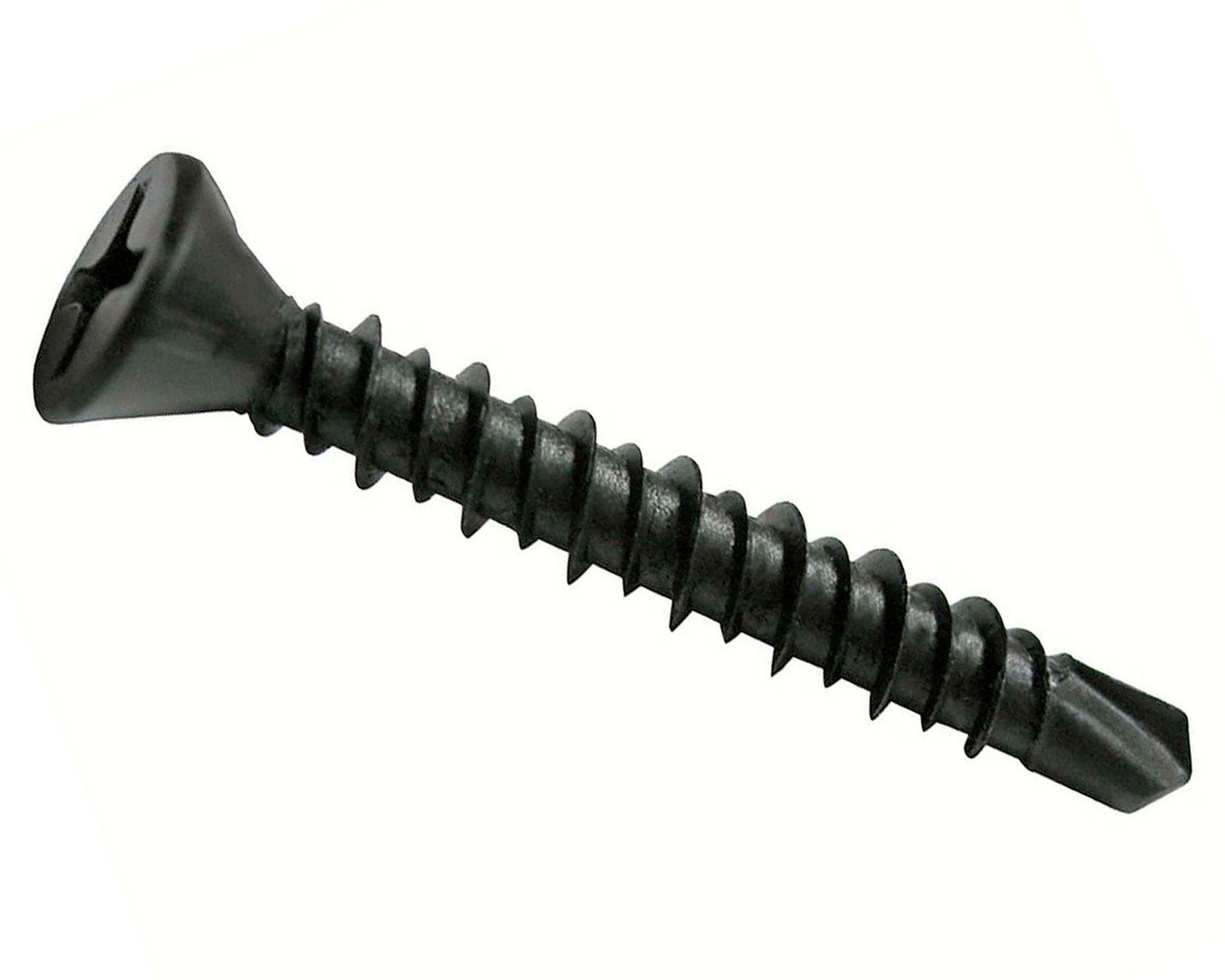 Tornillo fibrocemento punta broca 3,9x30 mm 100 unidades Mamut-0