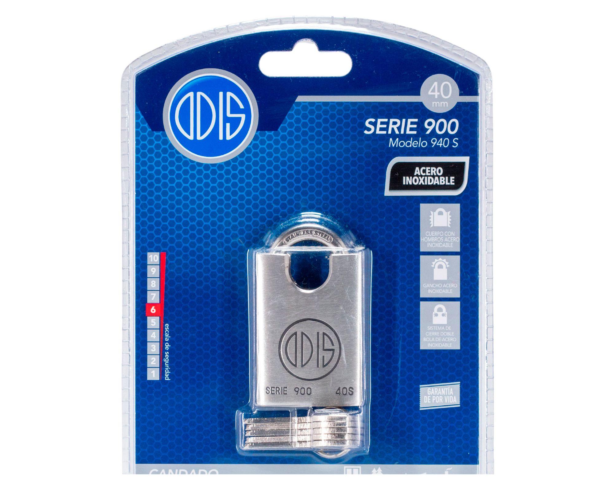 Candado exterior acero inoxidable 40 mm 940-2