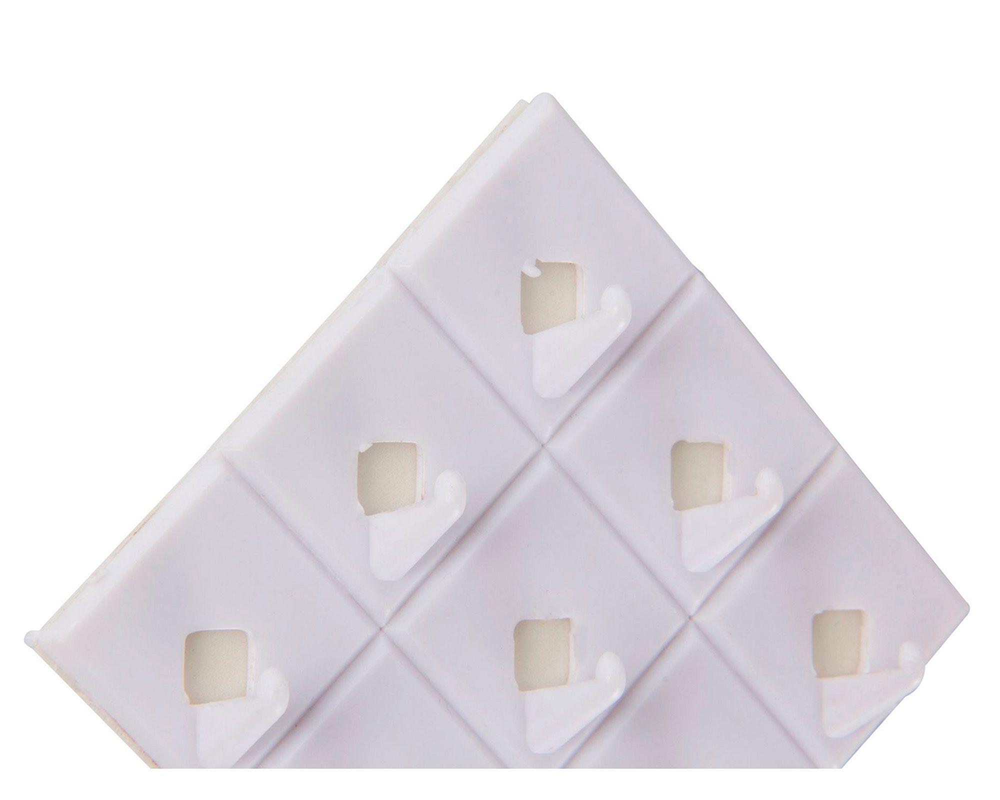 Ganchos decorativos rectos multiuso x9 unidades Cotidiana-5