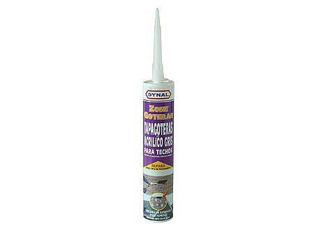 Tapagoteras acrílico 310 ml Zone goteras gris Dynal-0