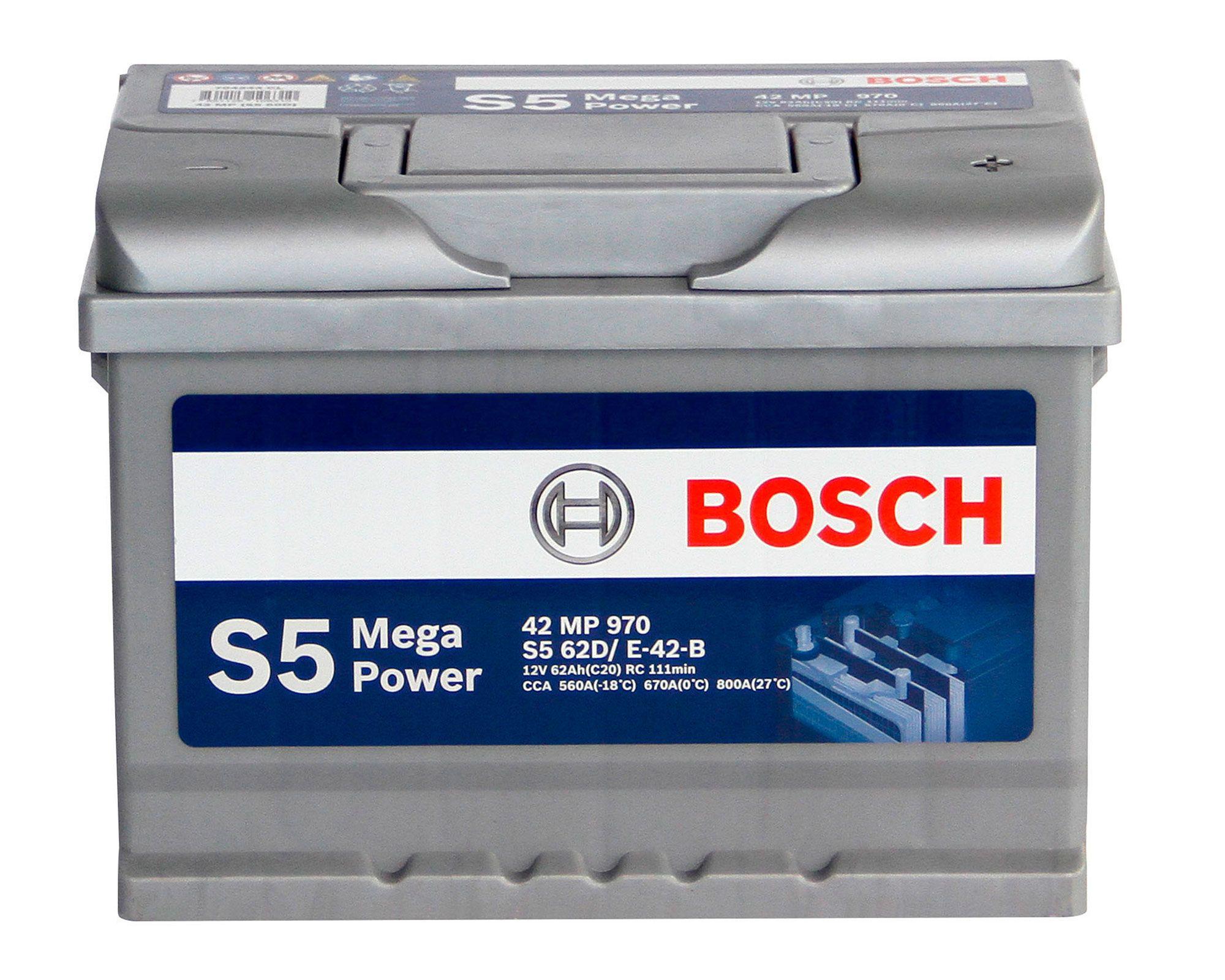 Batería 62AH 560CCA derecho S562D Bosch-0