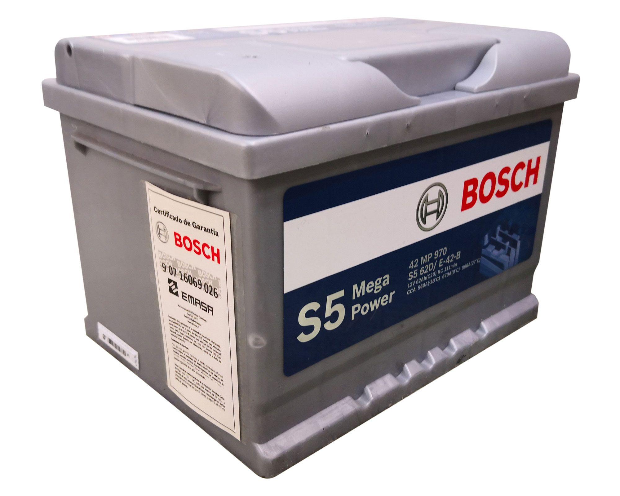 Batería 60AH 500CCA izquierdo S560E-E Bosch-2