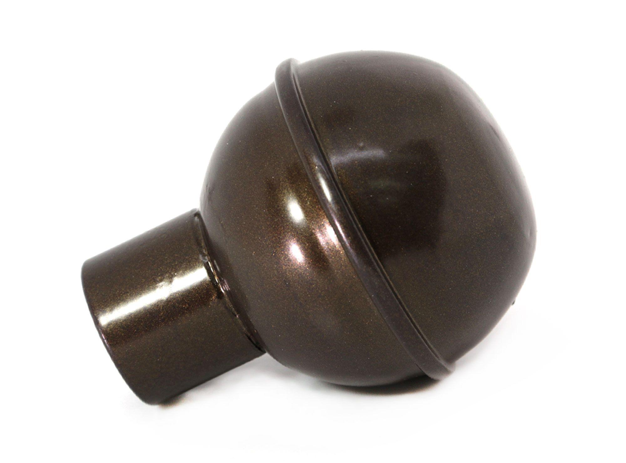 Terminal esfera 1'' Rustik champagne Decorod-1