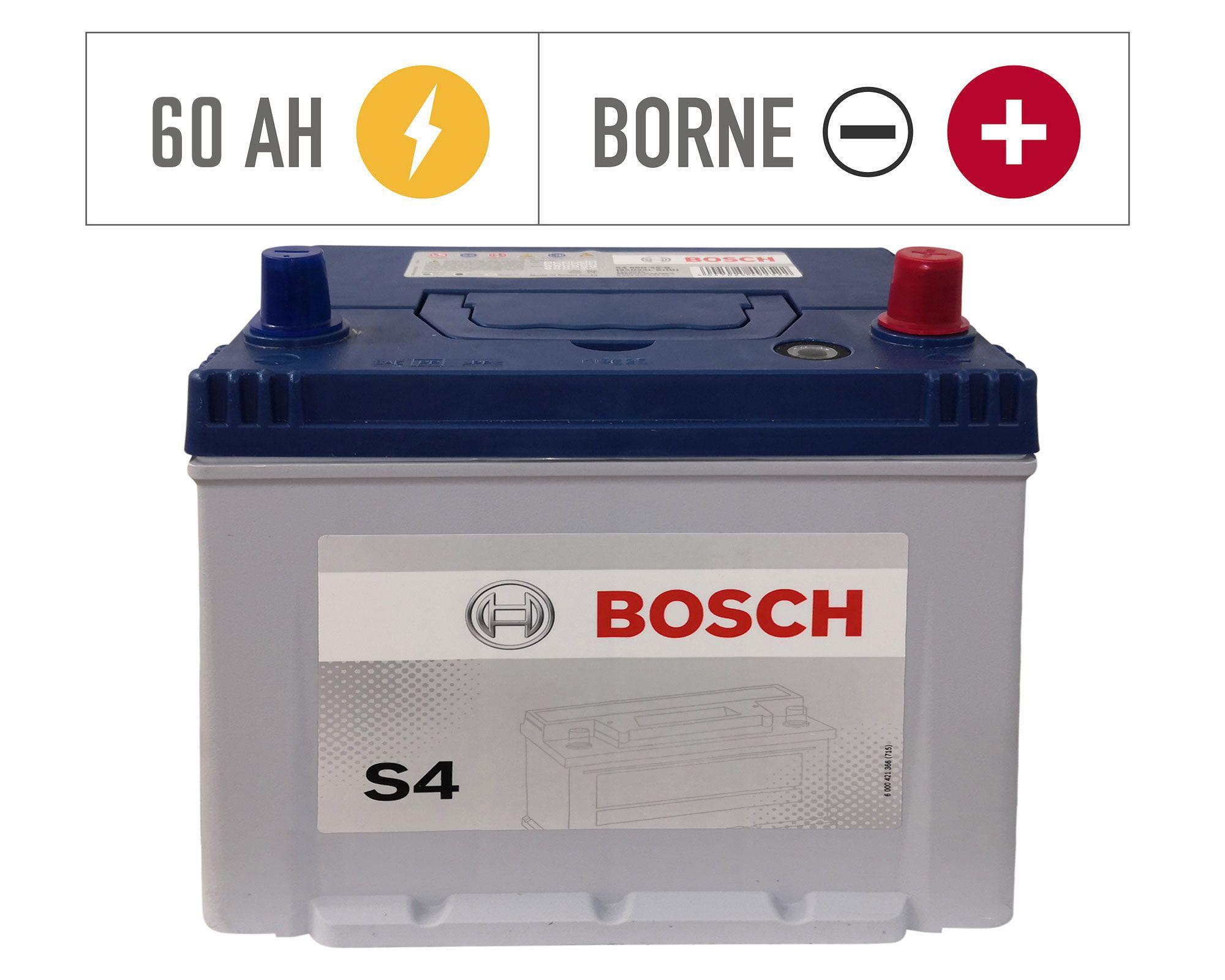 Batería 60AH 500CCA derecho 55D23LMF Bosch-0