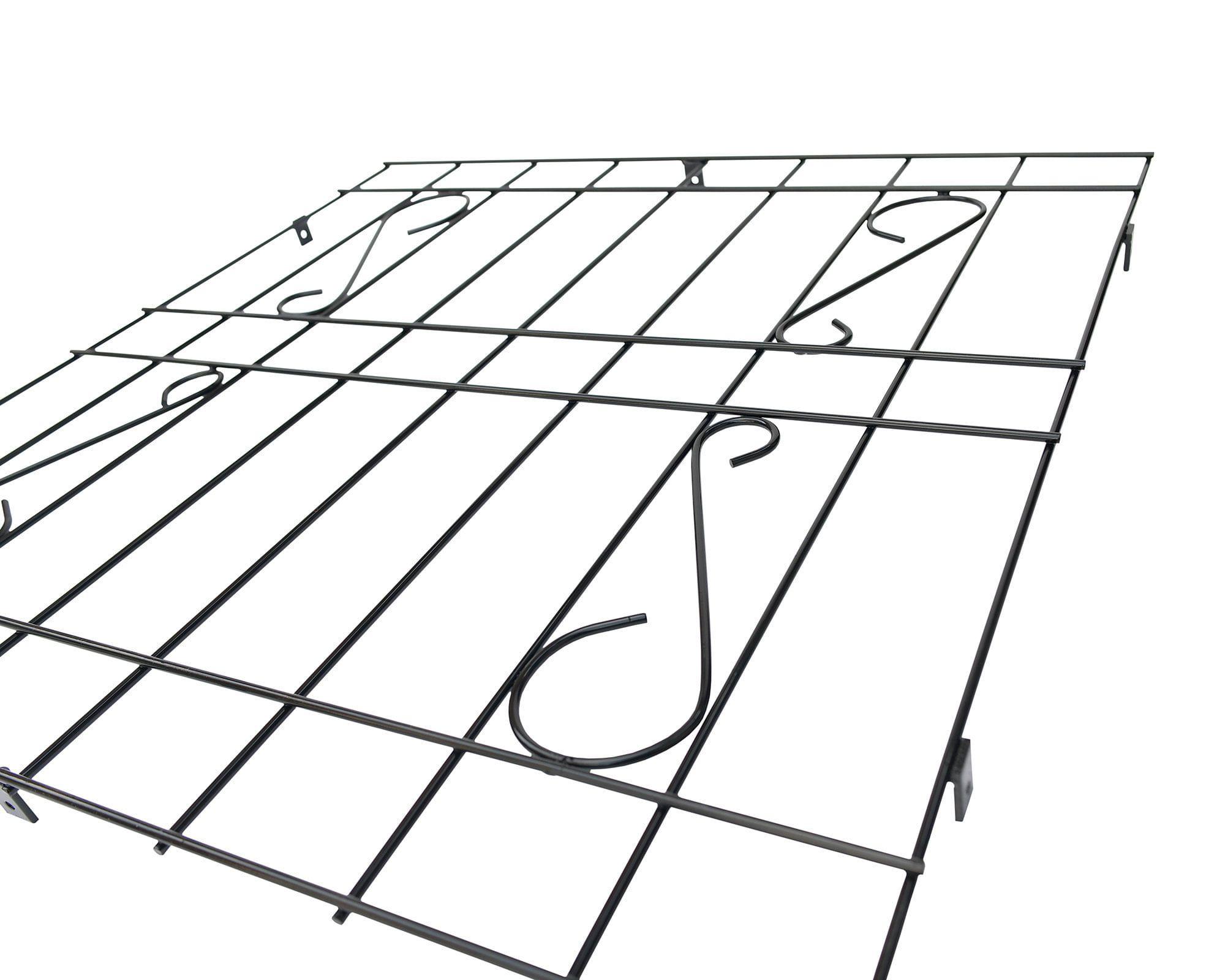 Protección Ventana Barra Acero Negro 100x120 cm-2