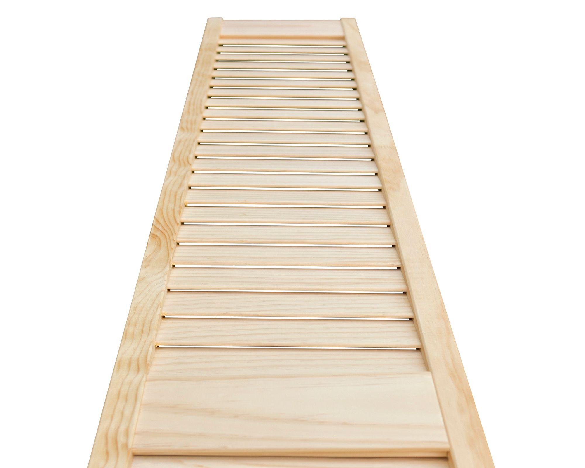 Puerta Clóset Hoja Celosía 30x200 cm Pino Radiata Temsa-3