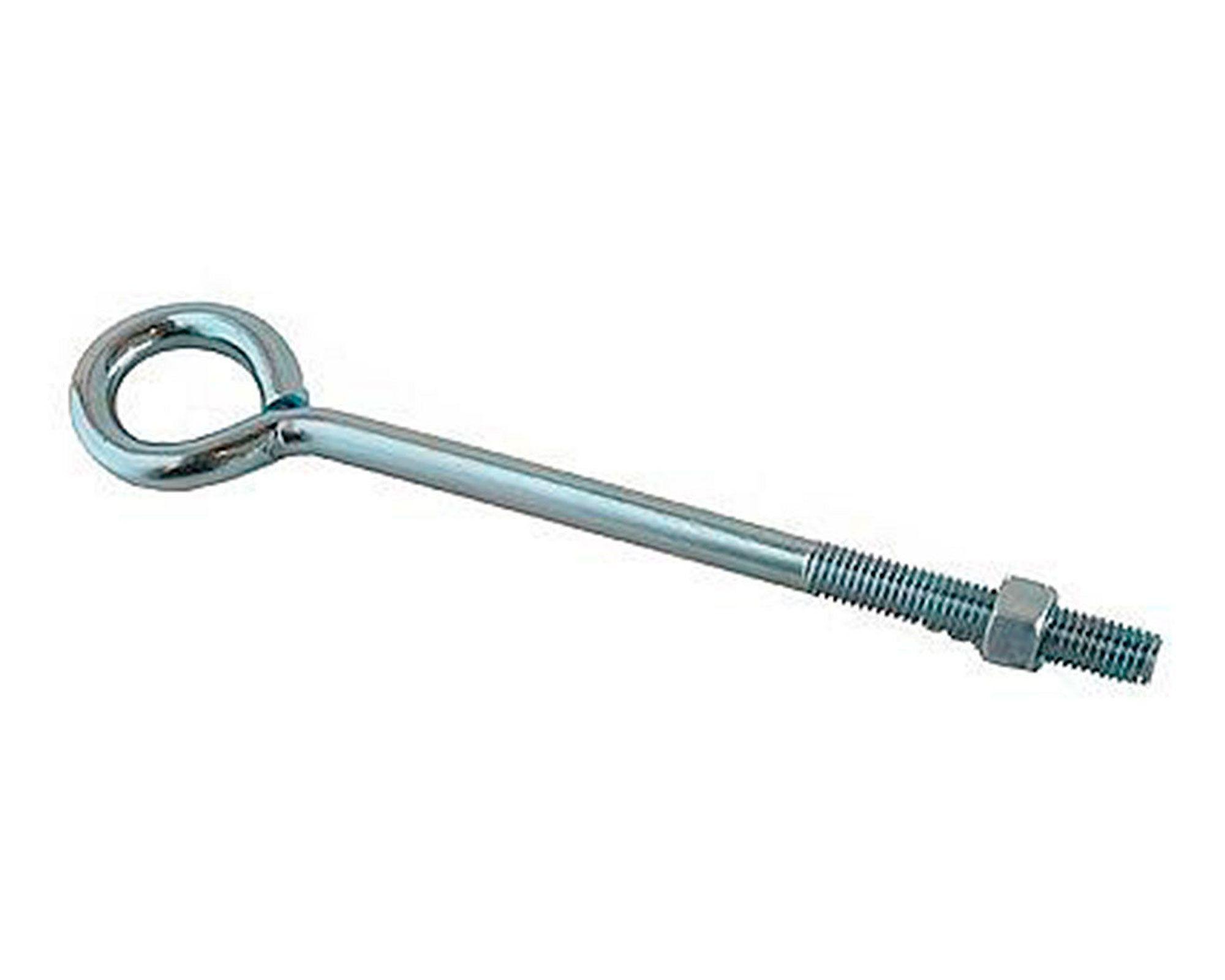 Perno ojo 1/2''x10'' con tuerca zincado Imporper-0