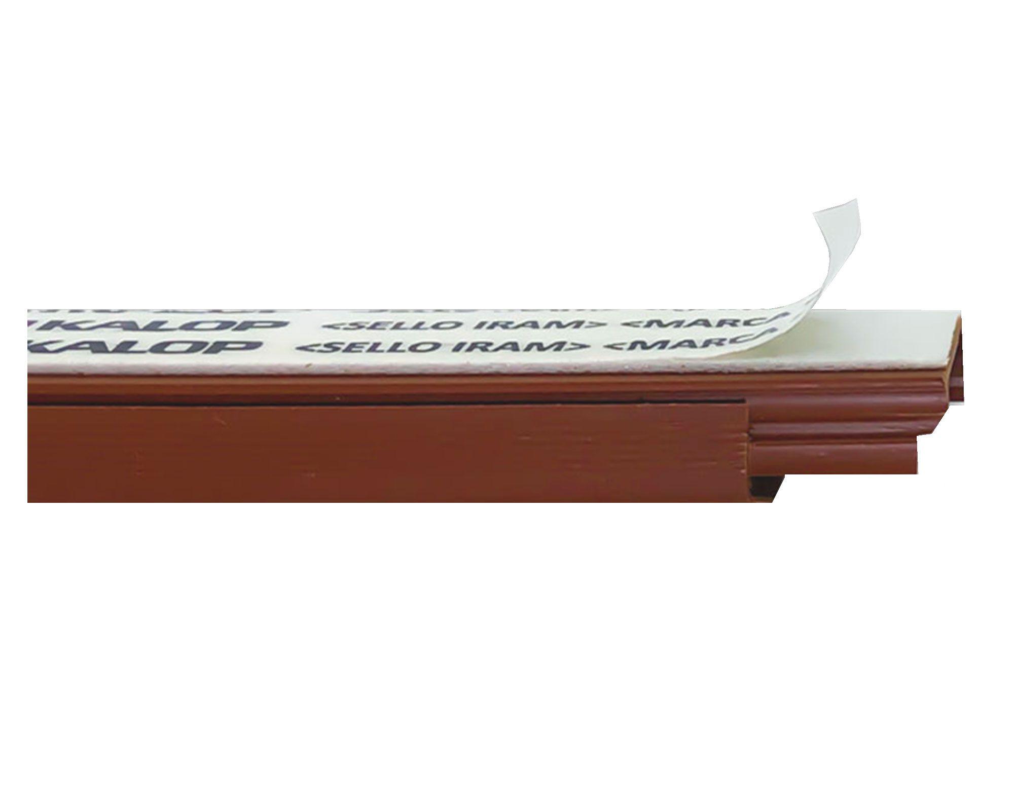Canaleta madera 20 x 10 con autoadhesivo 2 mt Kalop-1