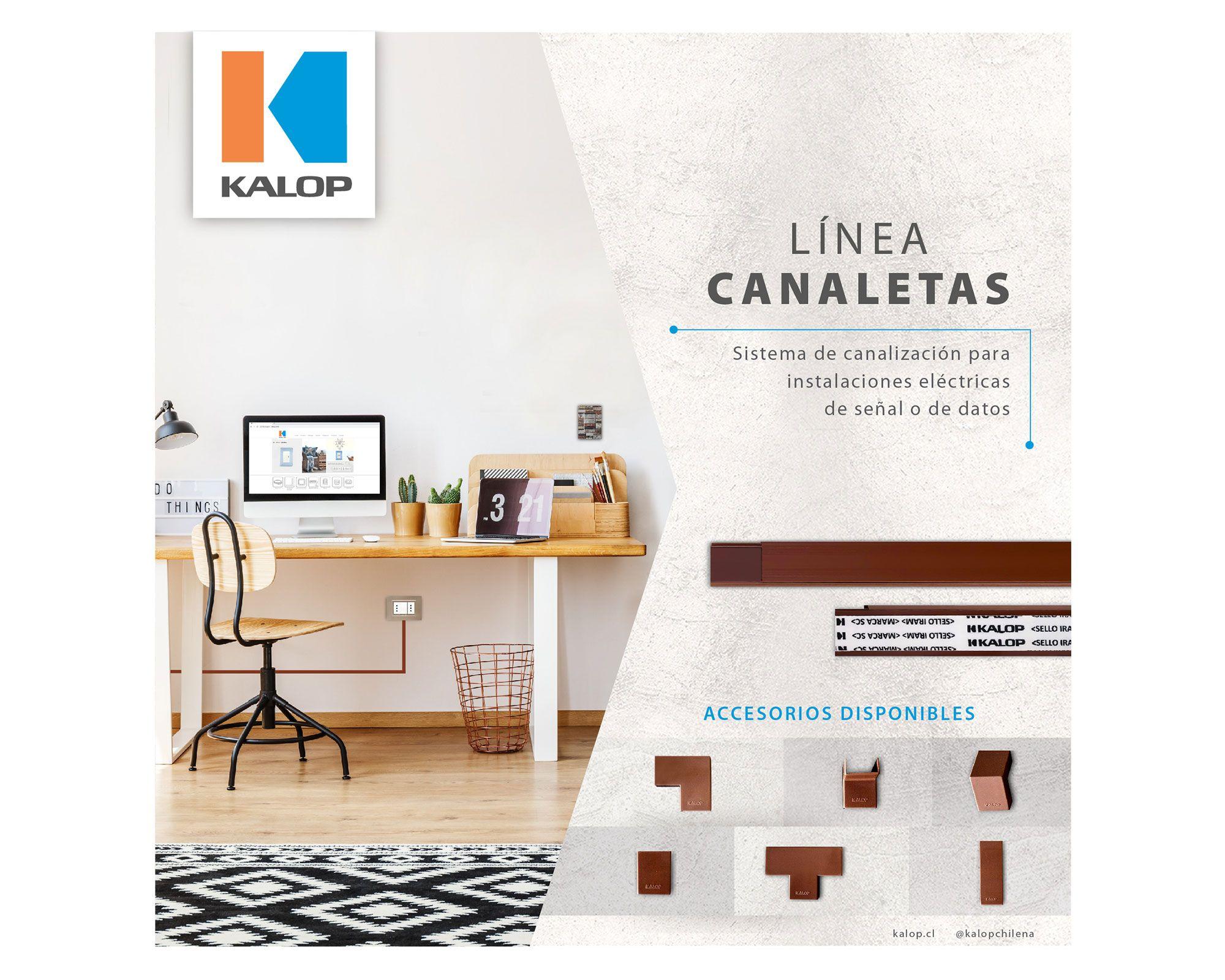 Canaleta madera 20 x 10 con autoadhesivo 2 mt Kalop-4
