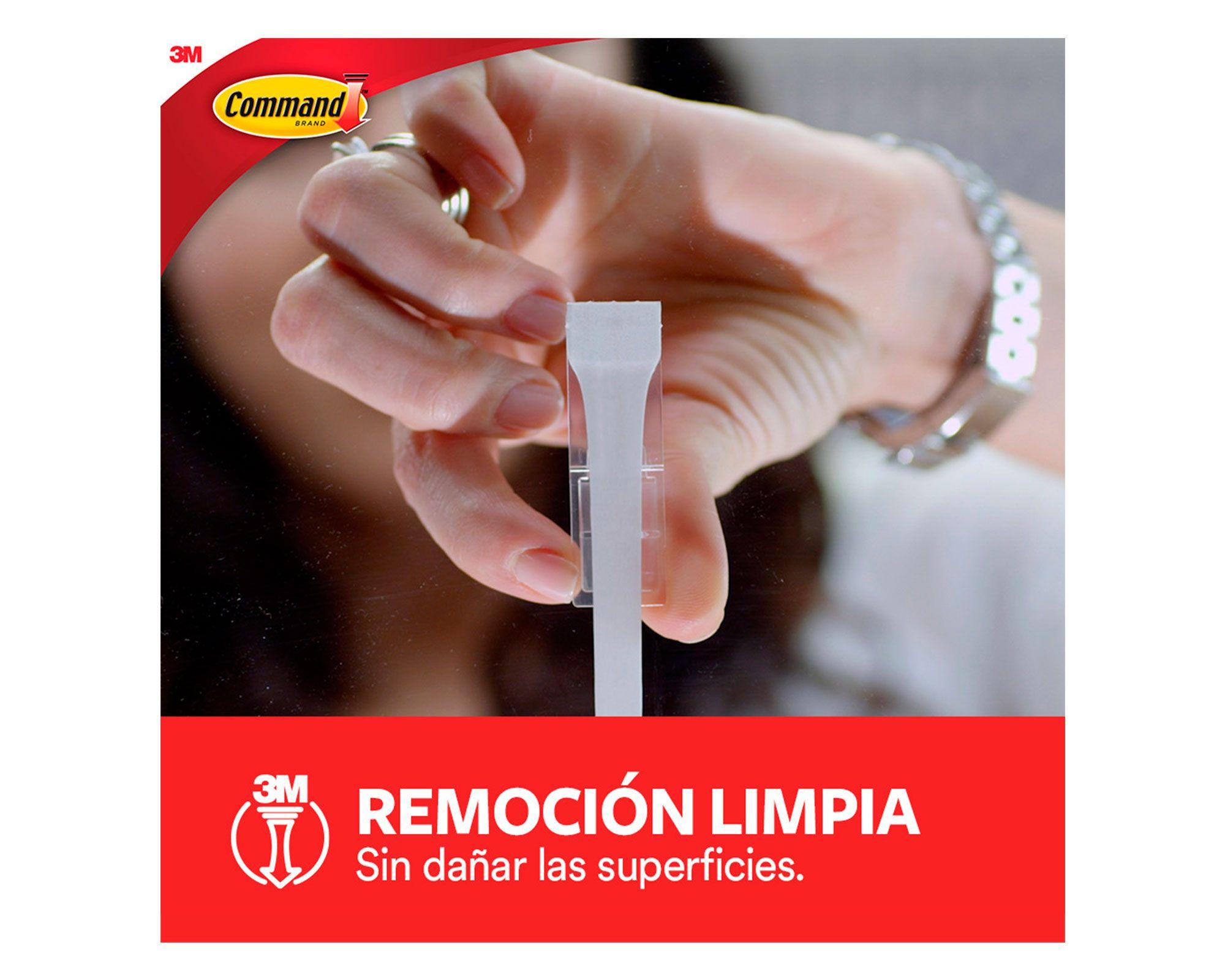 Ganchos Pequeños blancos 3 unidades Command-5