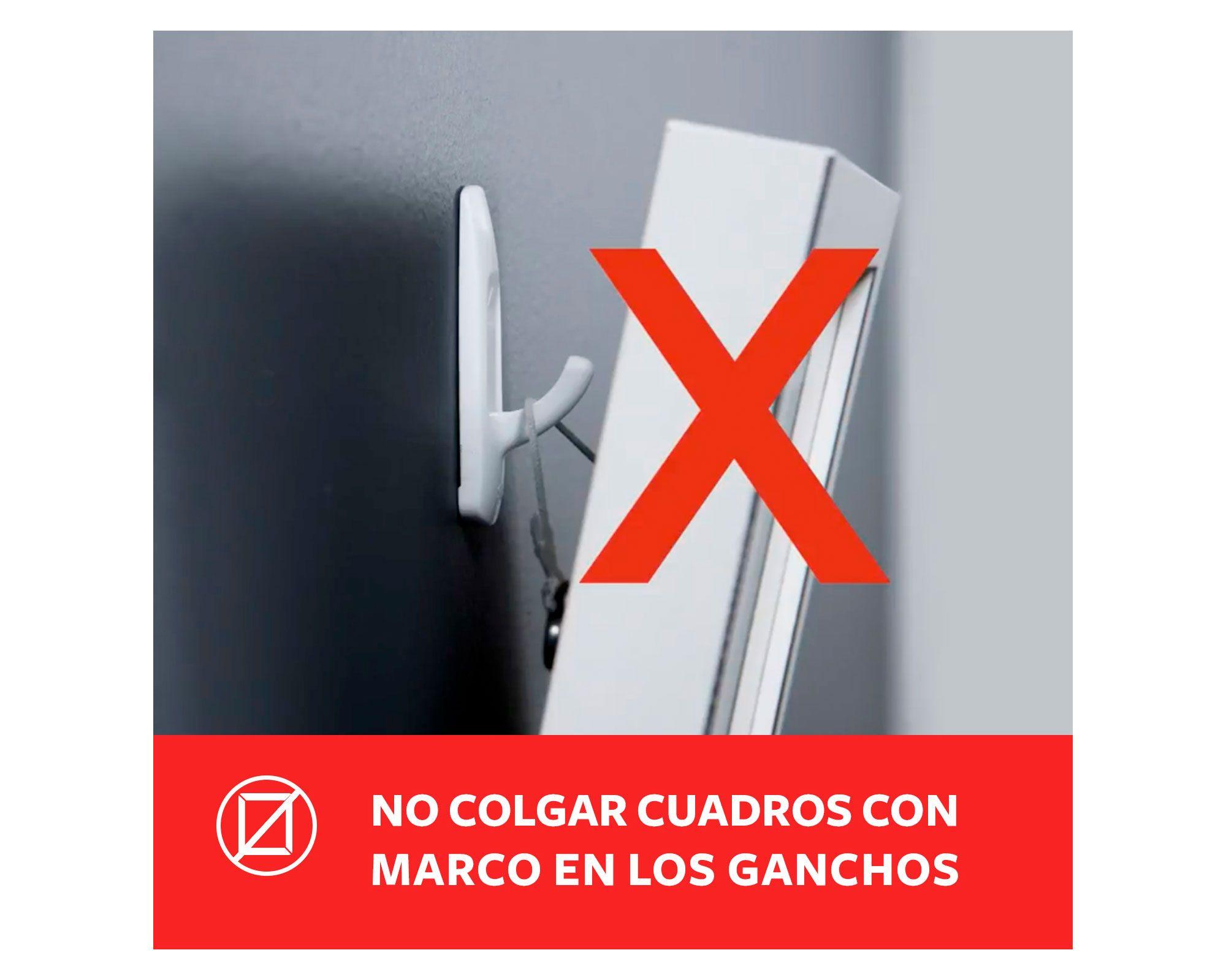 Gancho uso general Pequeño 3 unidades blanco Command-4
