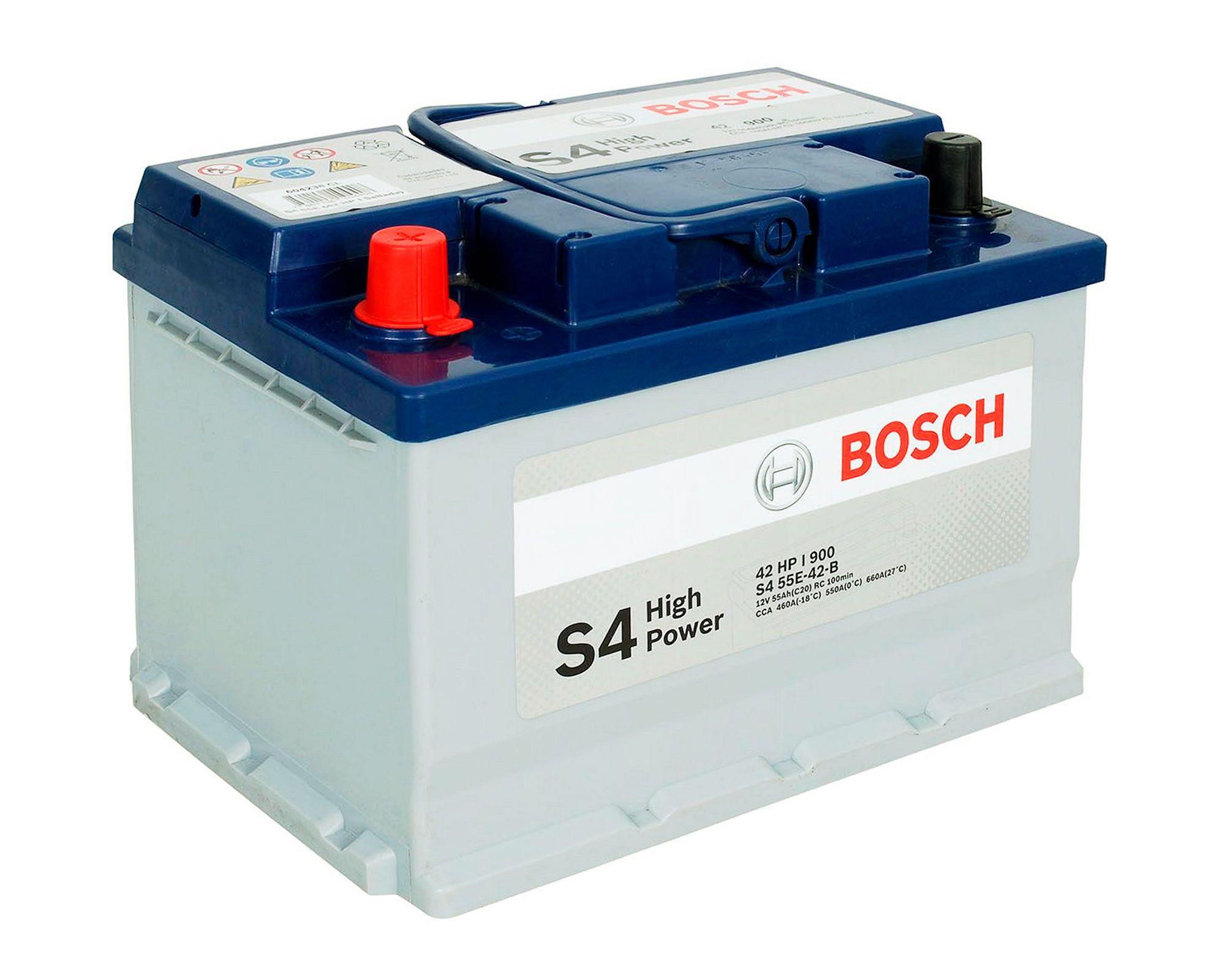 Batería 55AH 460CCA izquierdo S455E-E Bosch-2
