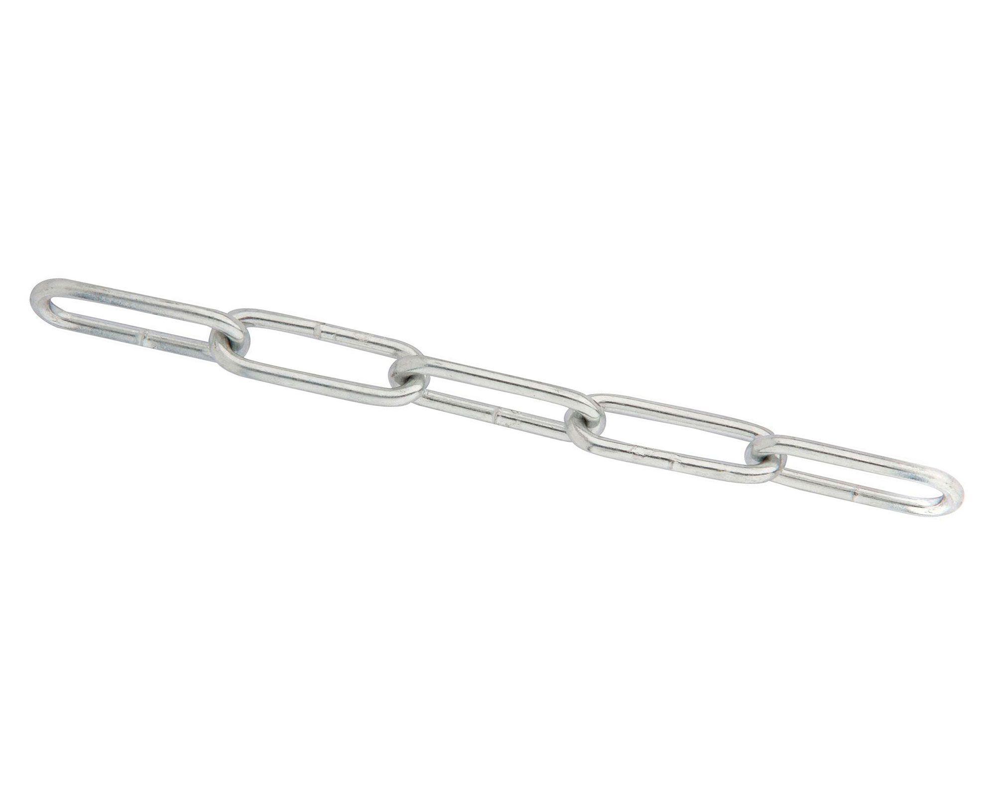 Cadena eslabón 3mm cromado 1metro Imporper-0