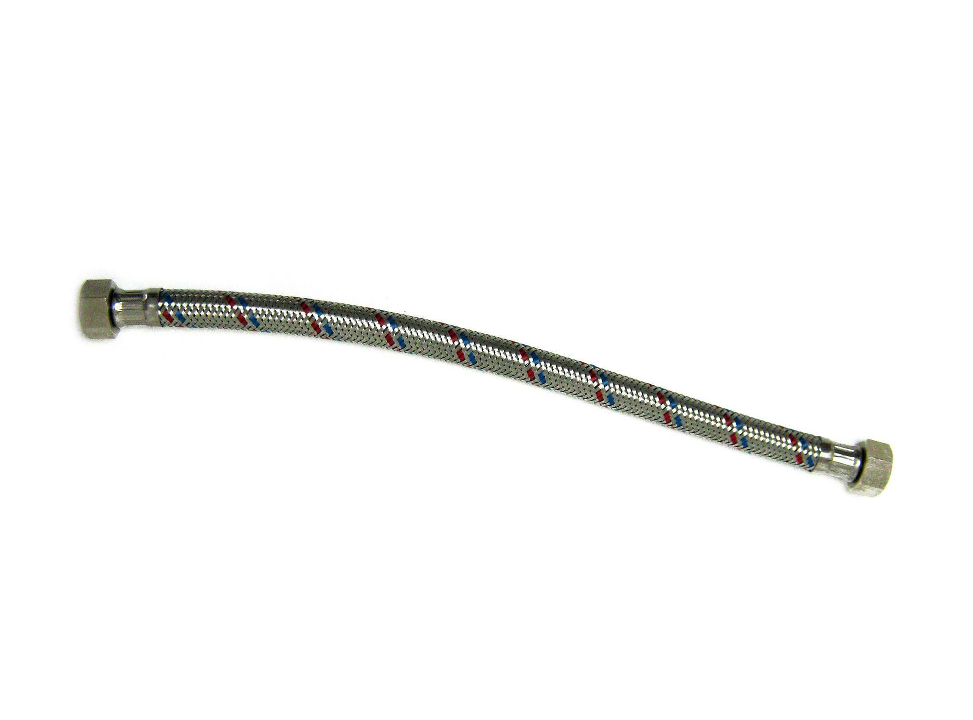 Flexible 3/8 x 3/8 hihi 30 cm tuerca bronce Corsovalv-0