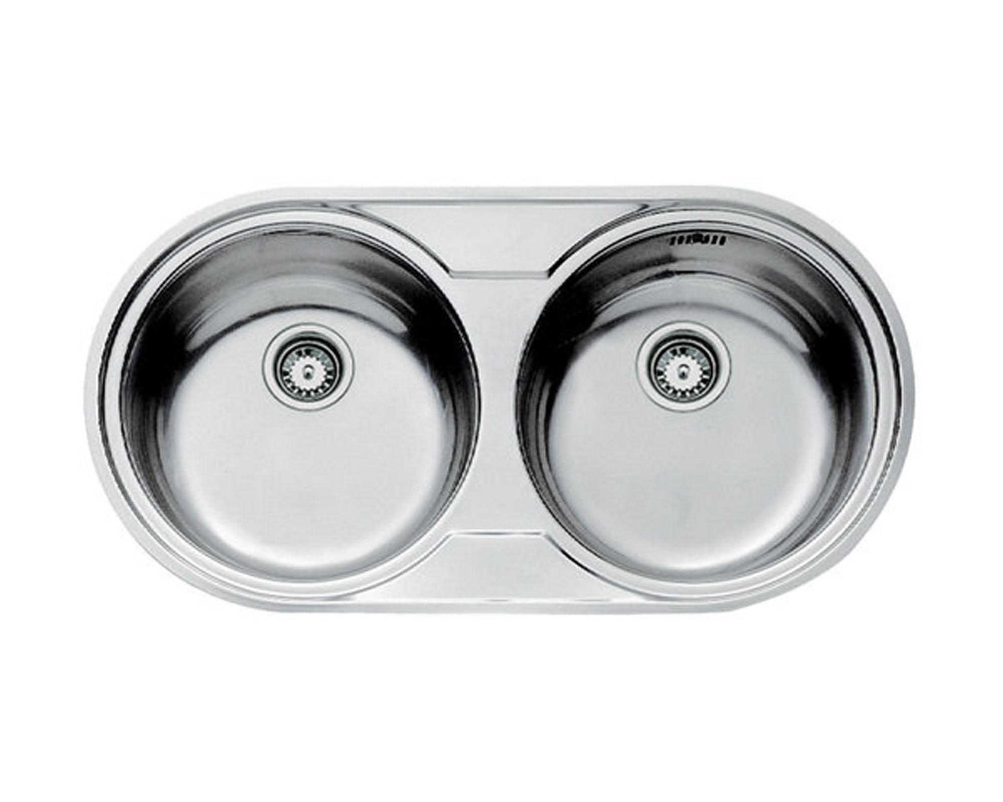 Lavaplatos empotrado DR 80 inox Teka-0