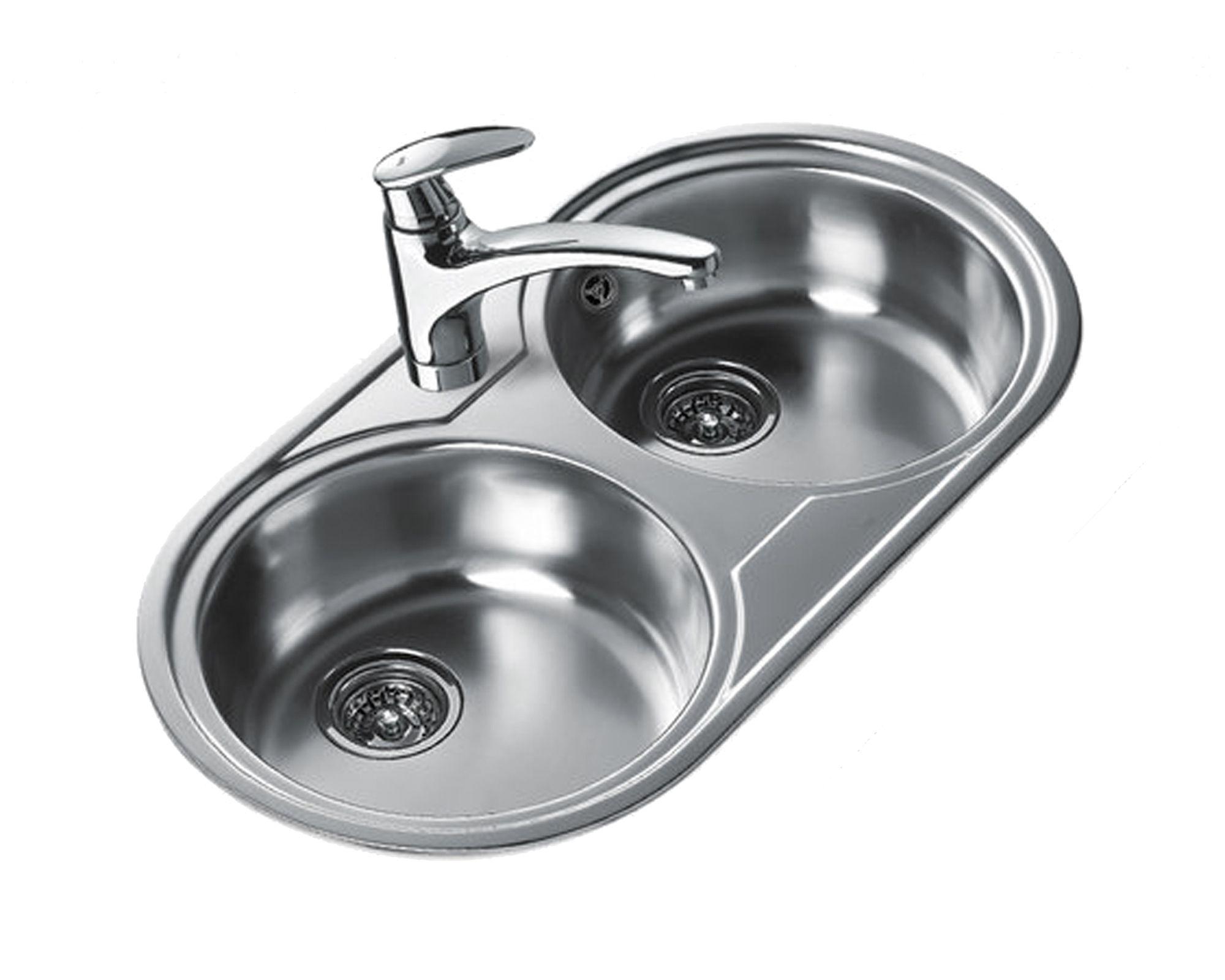 Lavaplatos empotrado DR 80 inox Teka-1