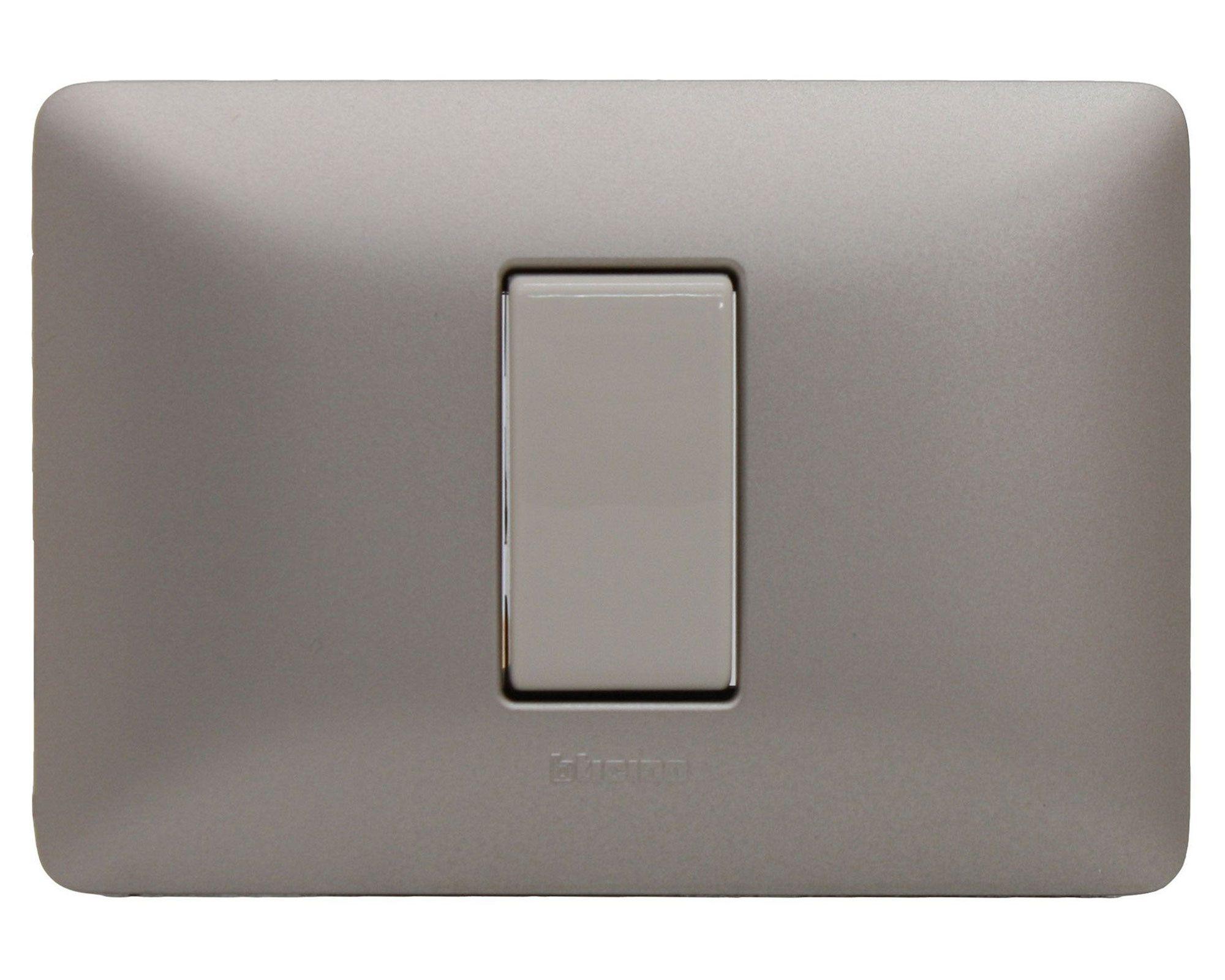 Interruptor simple matix beige Bticino-0