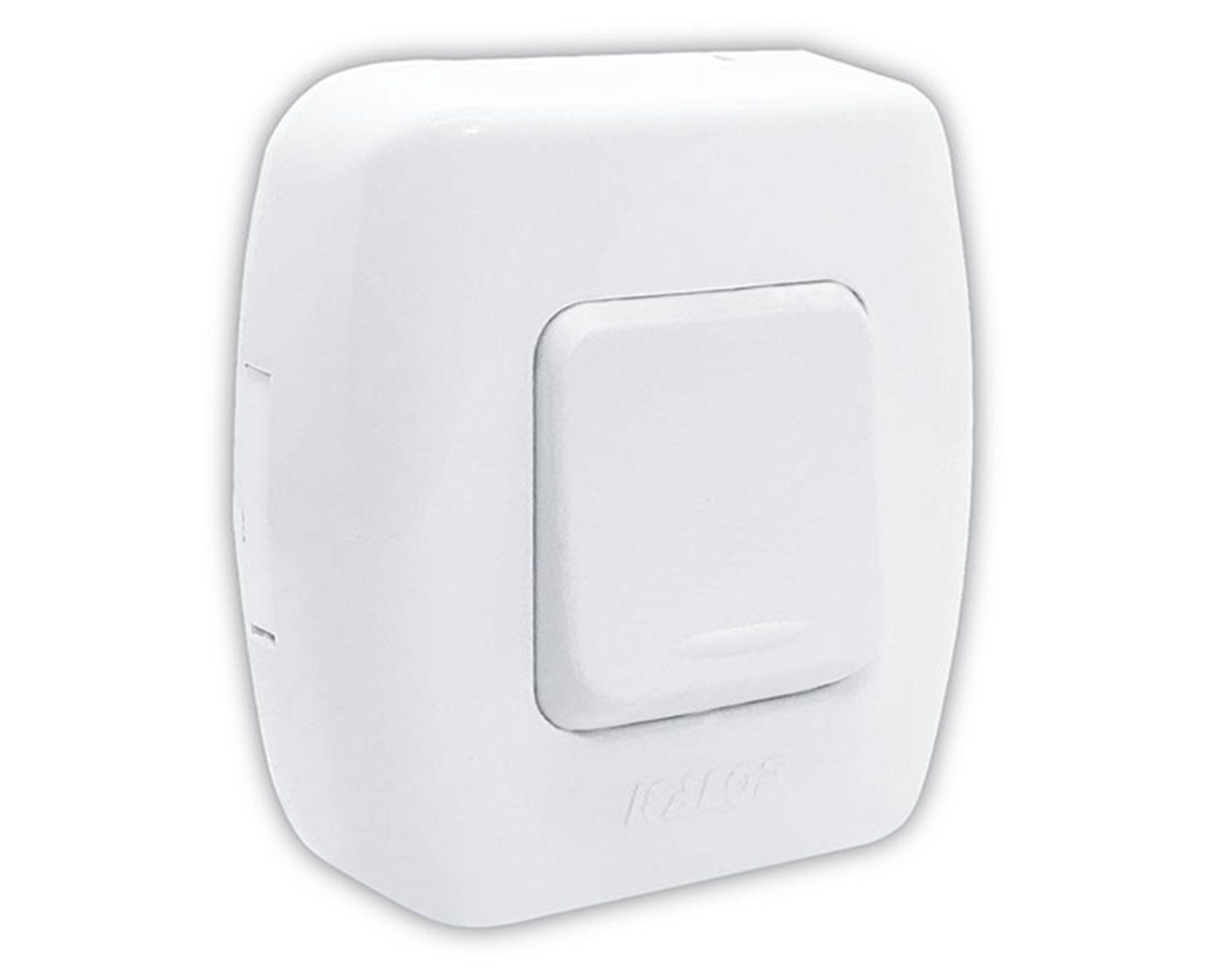 Interruptor simple 10 a tekna blanco Kalop-2