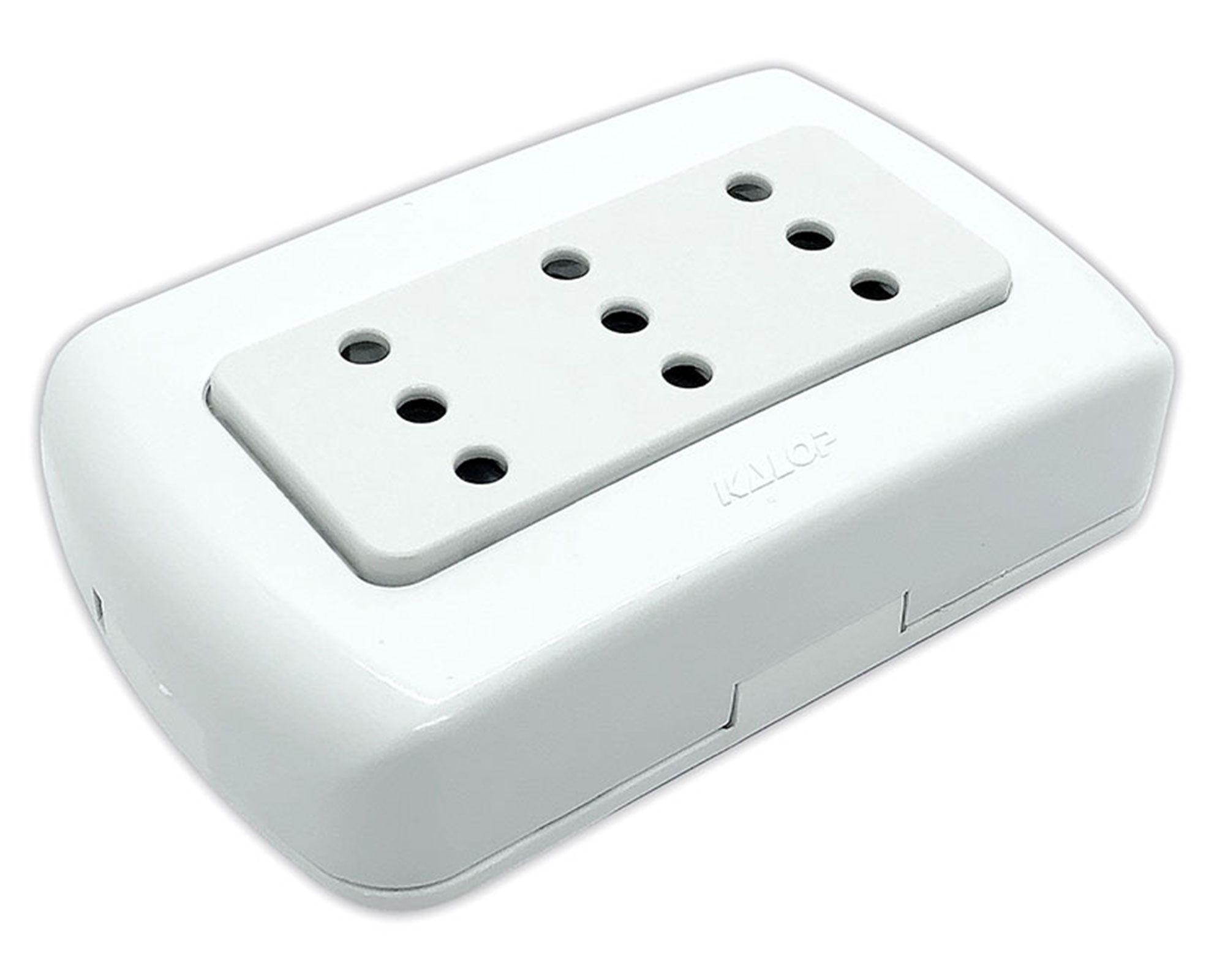 Enchufe triple tekna 10a 250v Kalop-2