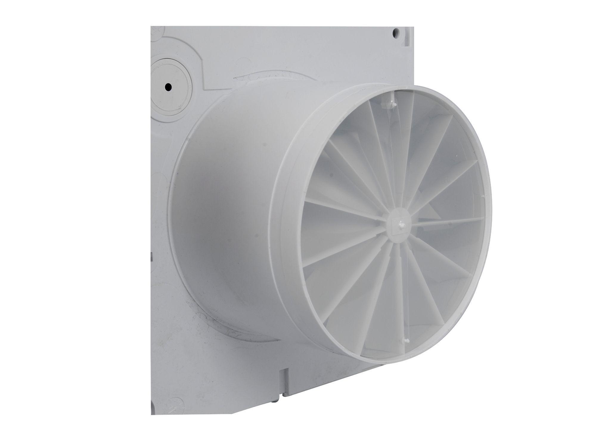 Extractor de aire DECOR-100 CR aseos baños S&p-2