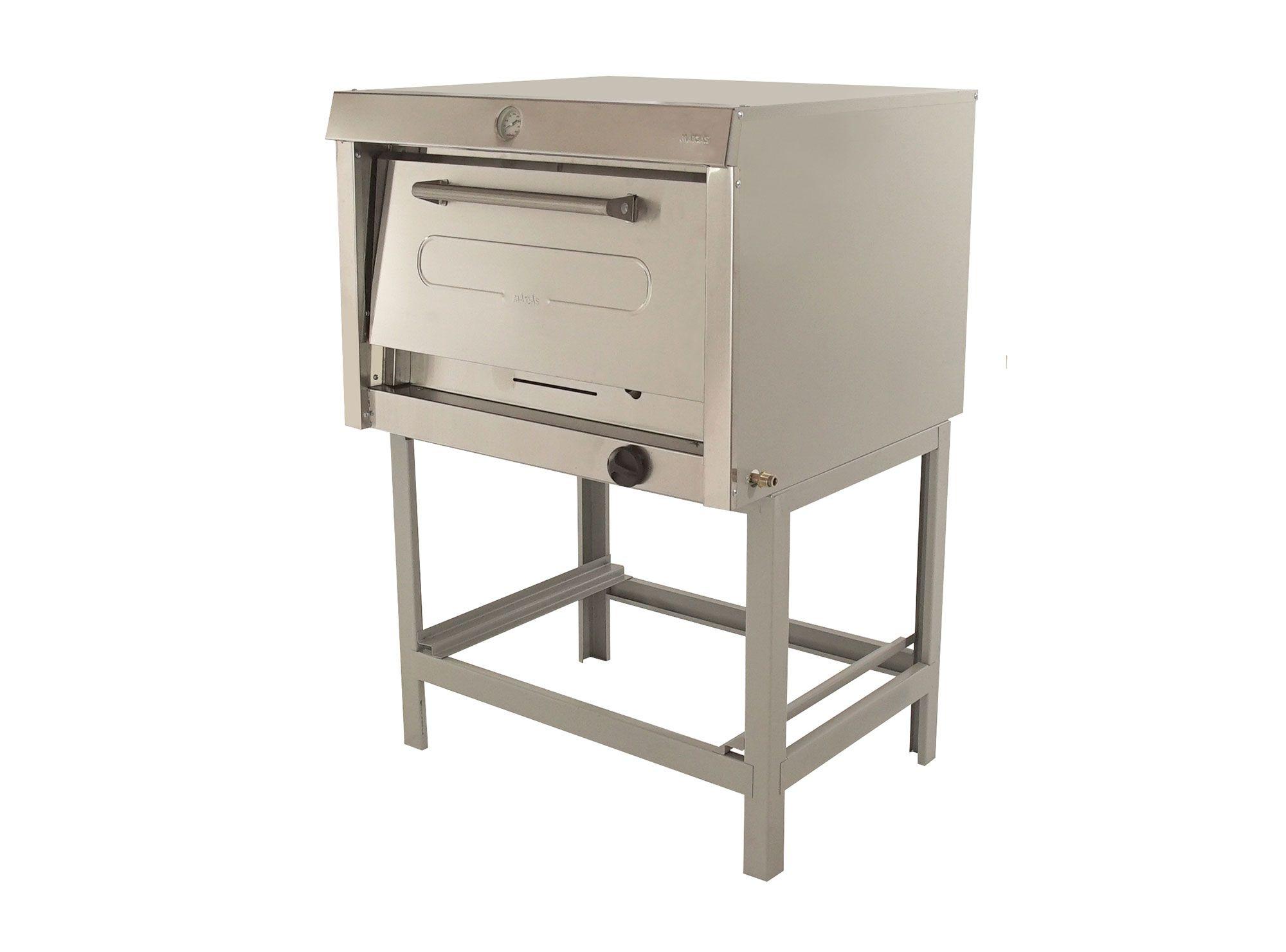 Horno a gas 1 cámara 6EA151R silver Maigas-1