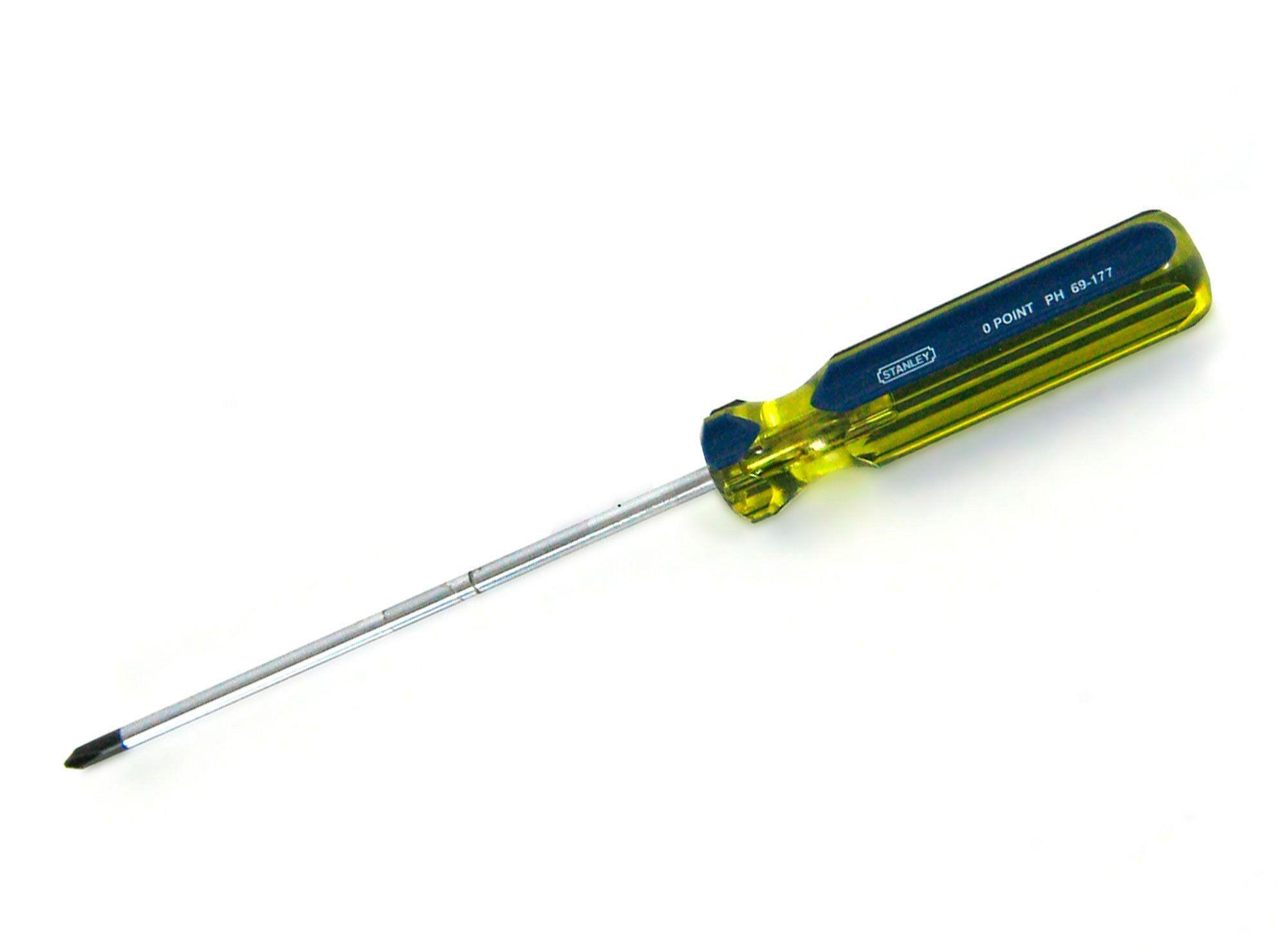 Destornillador punta cruz PH0 70 mm 69-138B Stanley-0