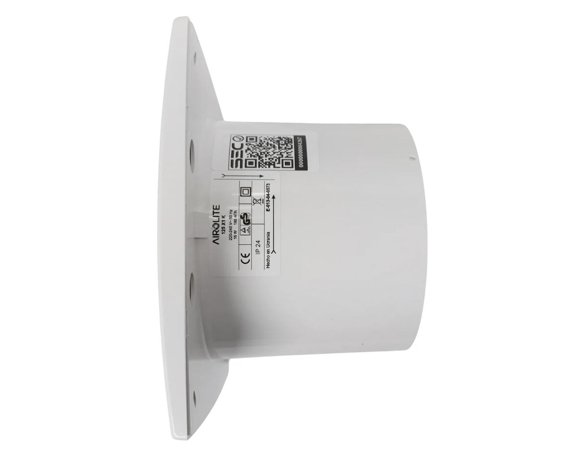 Extractor de aire 125 X1K 16 W-2