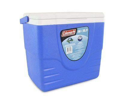 Cooler 15 litros excursión azul Coleman-0