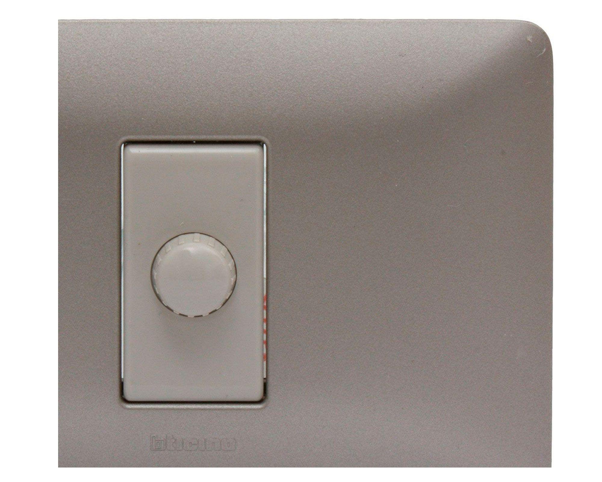 Dimmer 40/600 w titaneo-gris armado matix Bticino-1