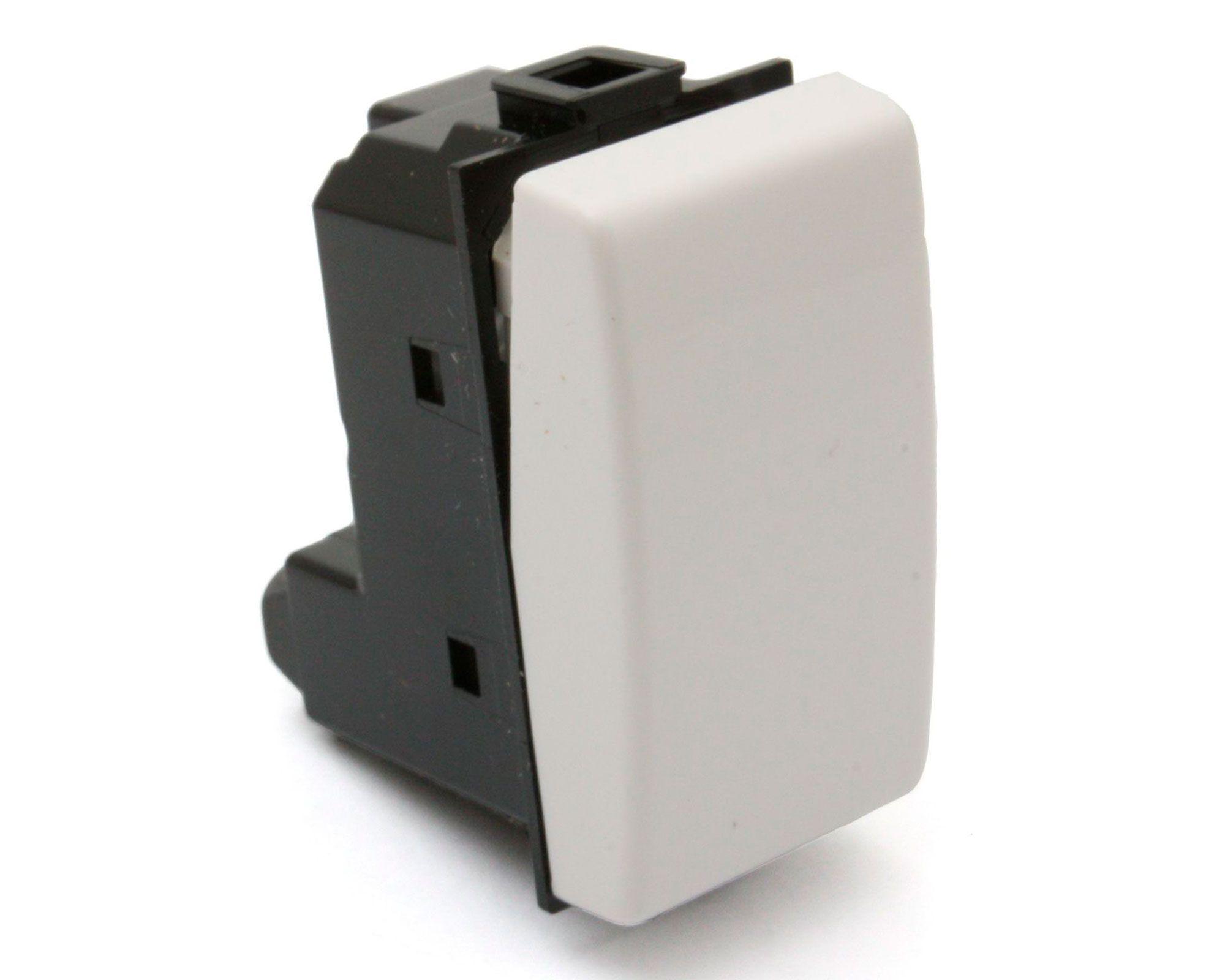 Modulo interruptor simple 9/12 blanco matix Bticino-0