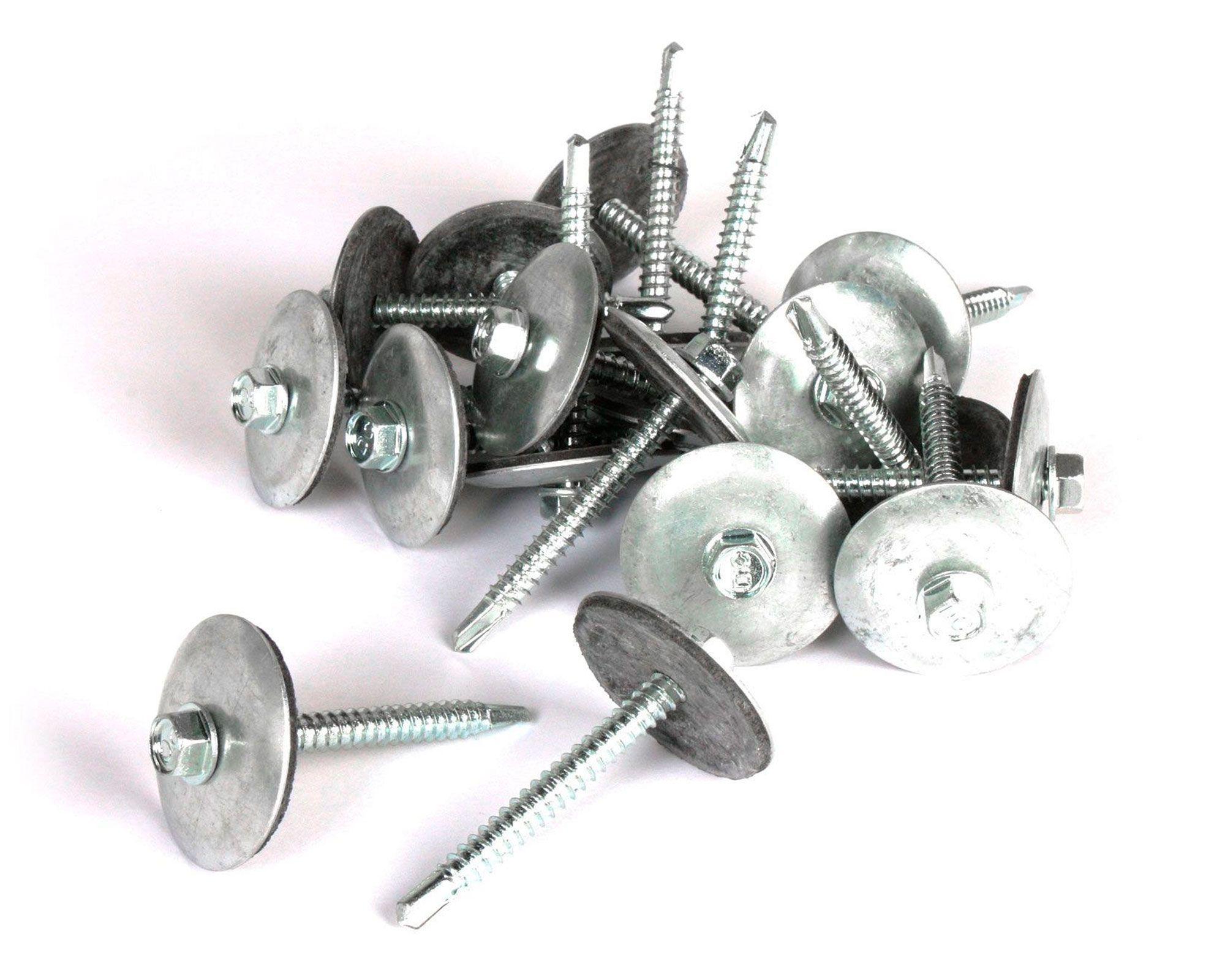 Tornillo autoperforante 2''x 2,8 mm hexagonal 50 unidades Arar-1