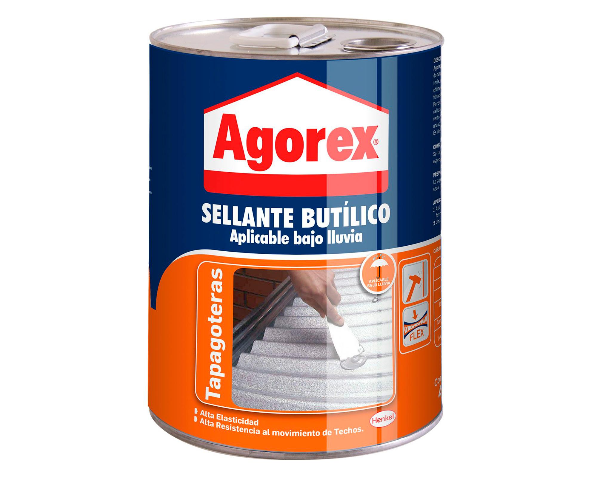 Sellador butílico 4,5 kg Tapagoteras Agorex-0