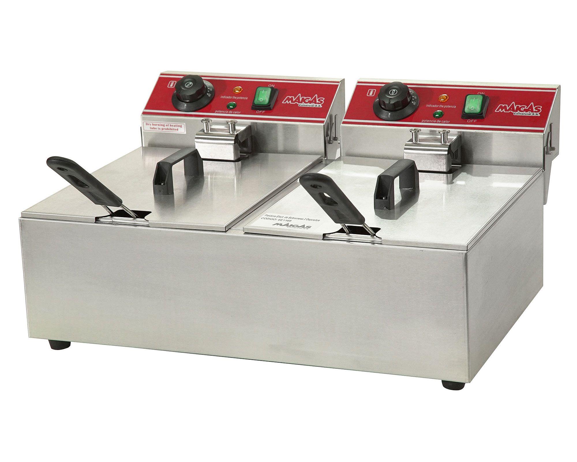 Freidora eléctrica sobremesa 12 litros 6EI169 Maigas-2