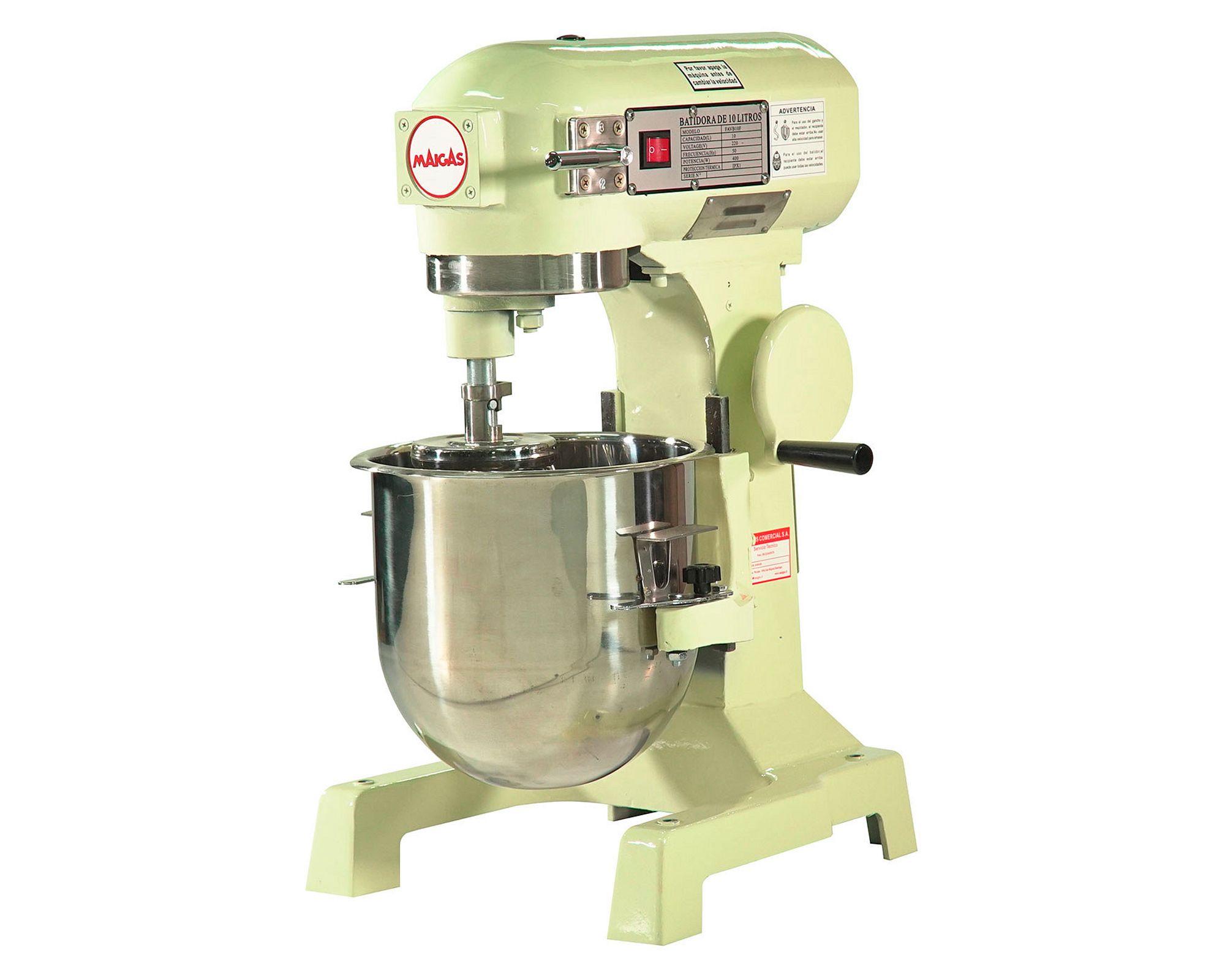 Batidora industrial 10 litros FAVB10F crema Maigas-3