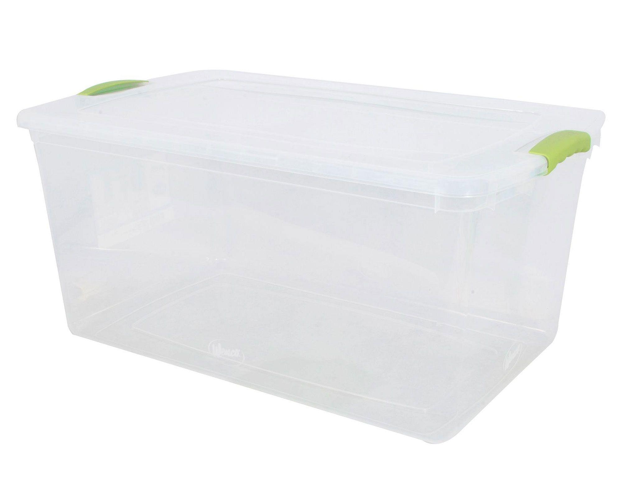 Caja organizadora 61 litros Wenbox transparente Wenco-2