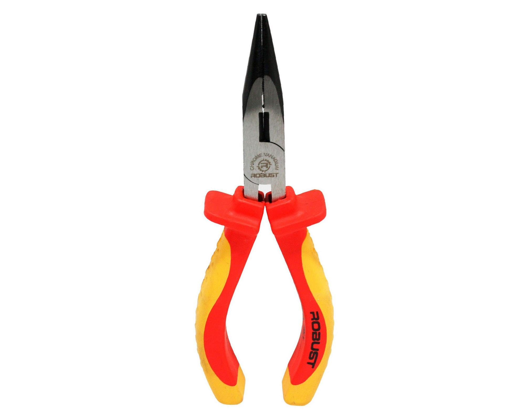 Alicate punta electricista 6'' 1000V Robust.-0