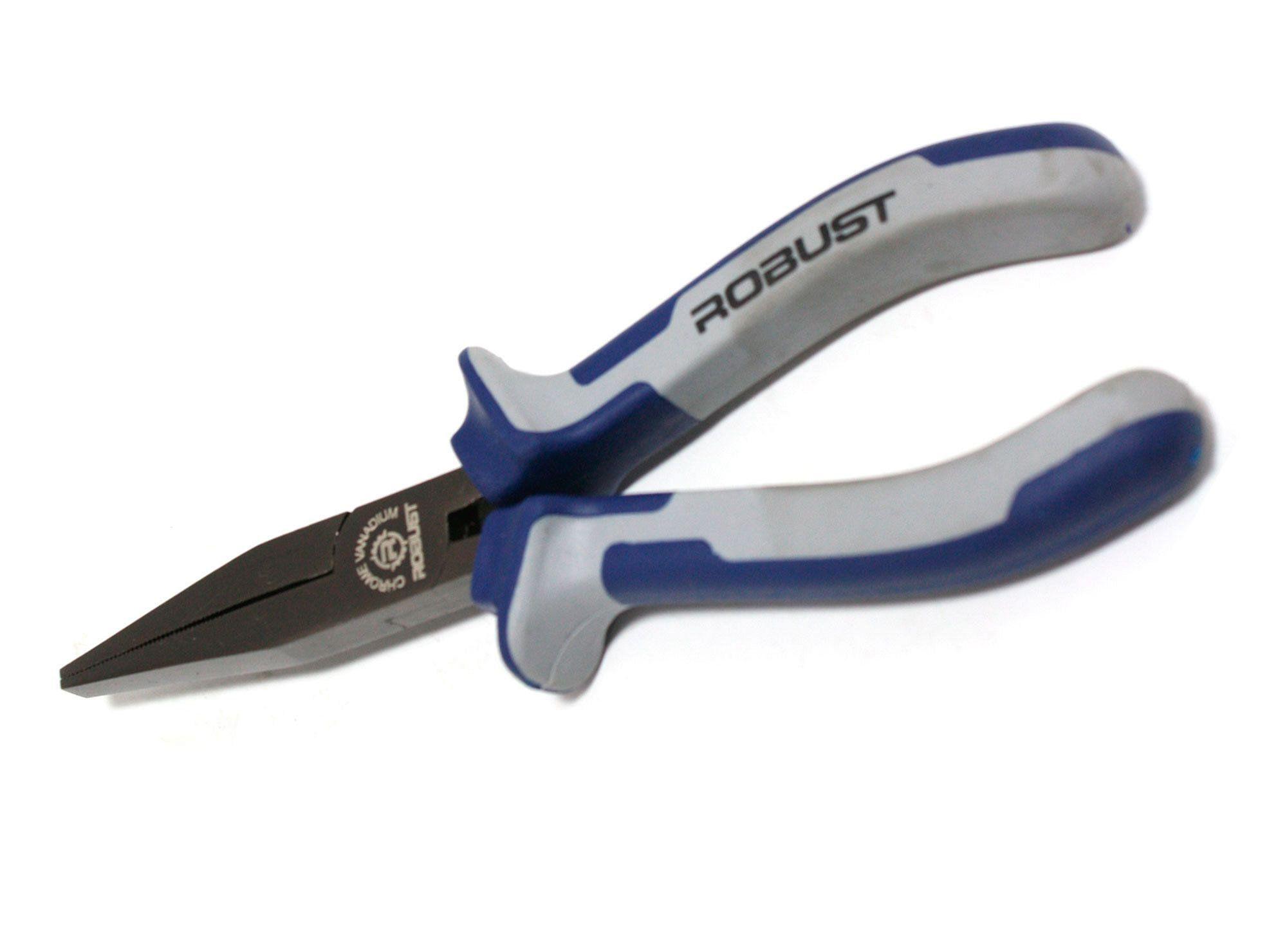 Alicate punta chata 6'' Robust-0