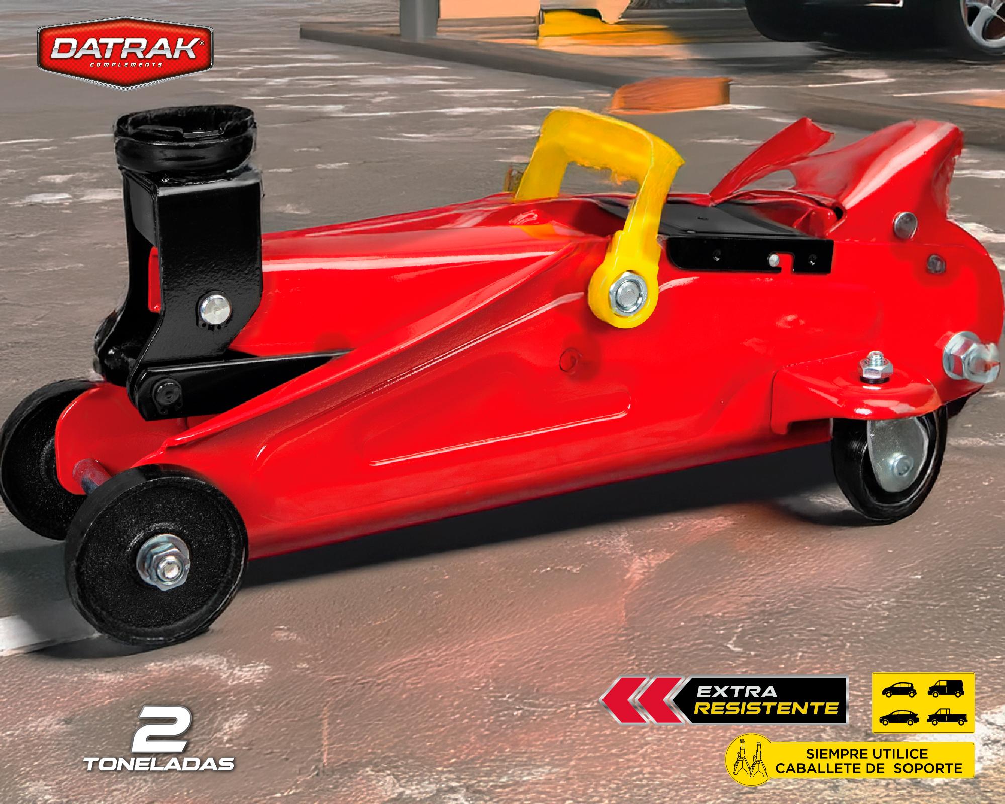 Gata hidráulica caimán 2 toneladas T820033Y Datrak-4