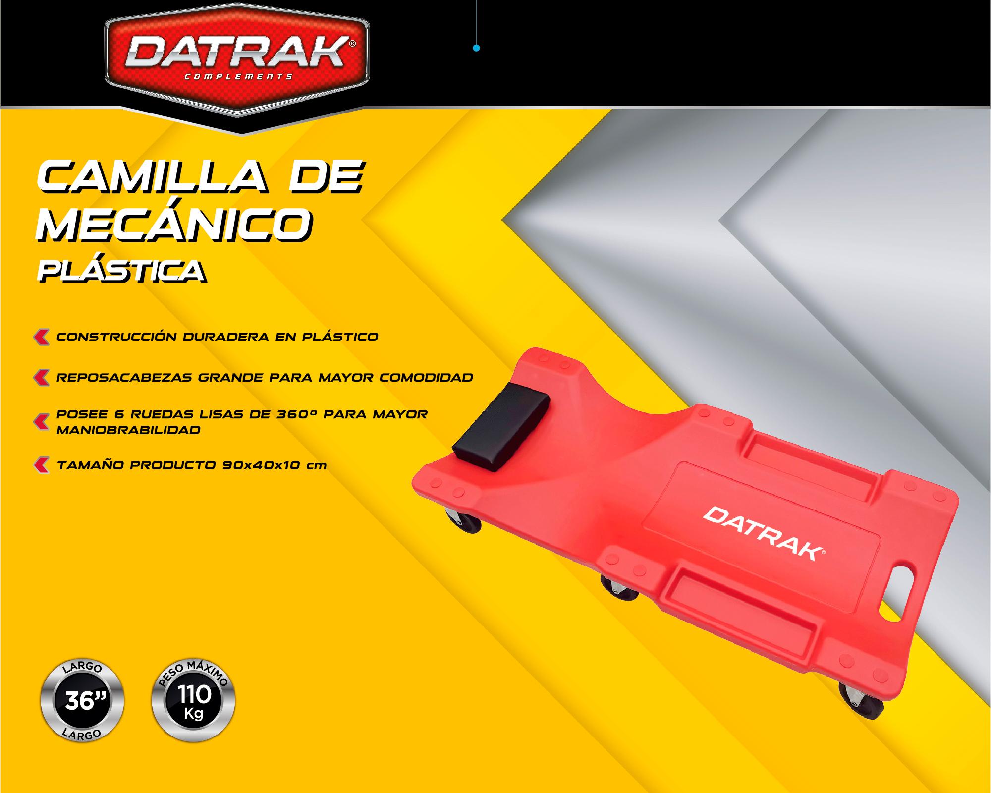 Camilla para mecánico Datrak-3