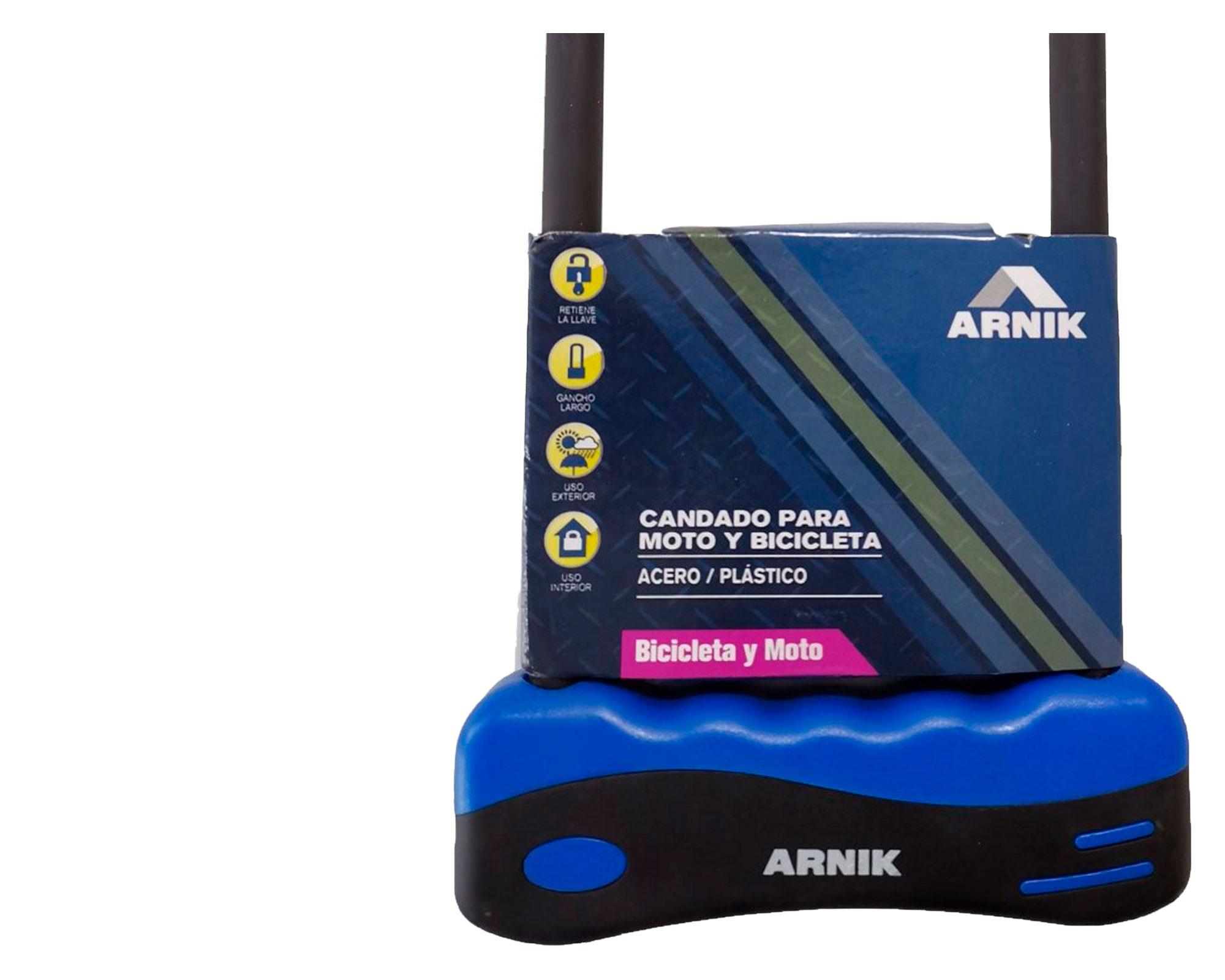 Candado para moto y bicicleta Arnik.-1