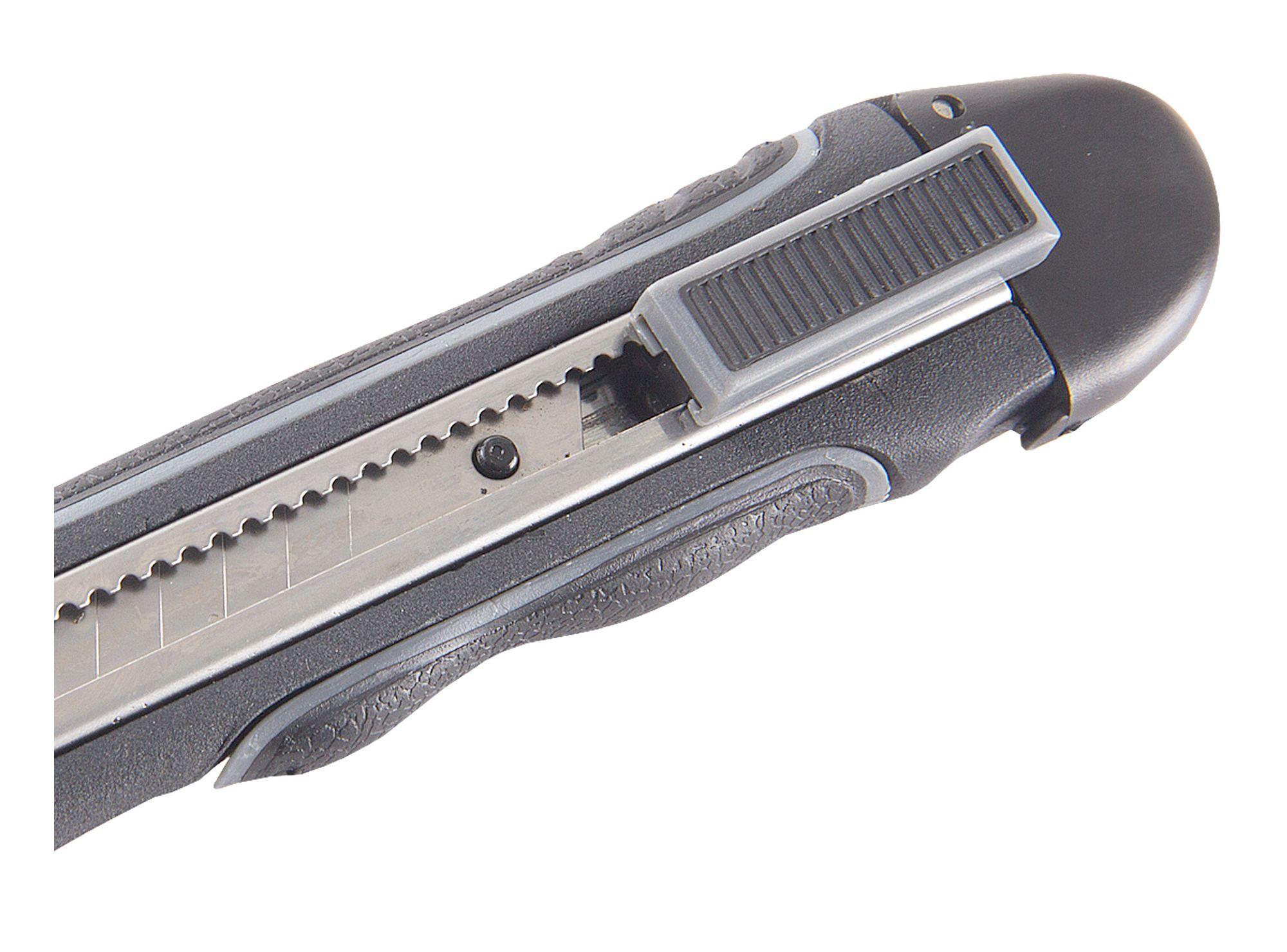 Cuchillo cartonero mango plástico 9mm Robust-2