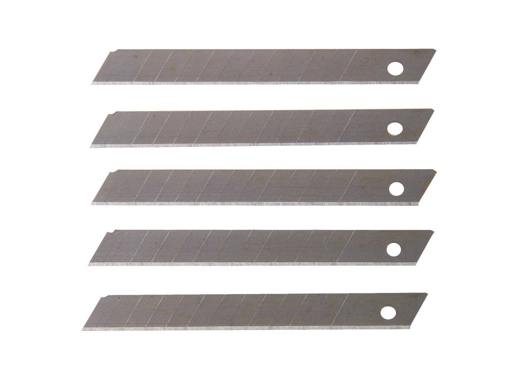 Repuesto hojas cuchillo cartonero 5 unidades 9mm Robust-0
