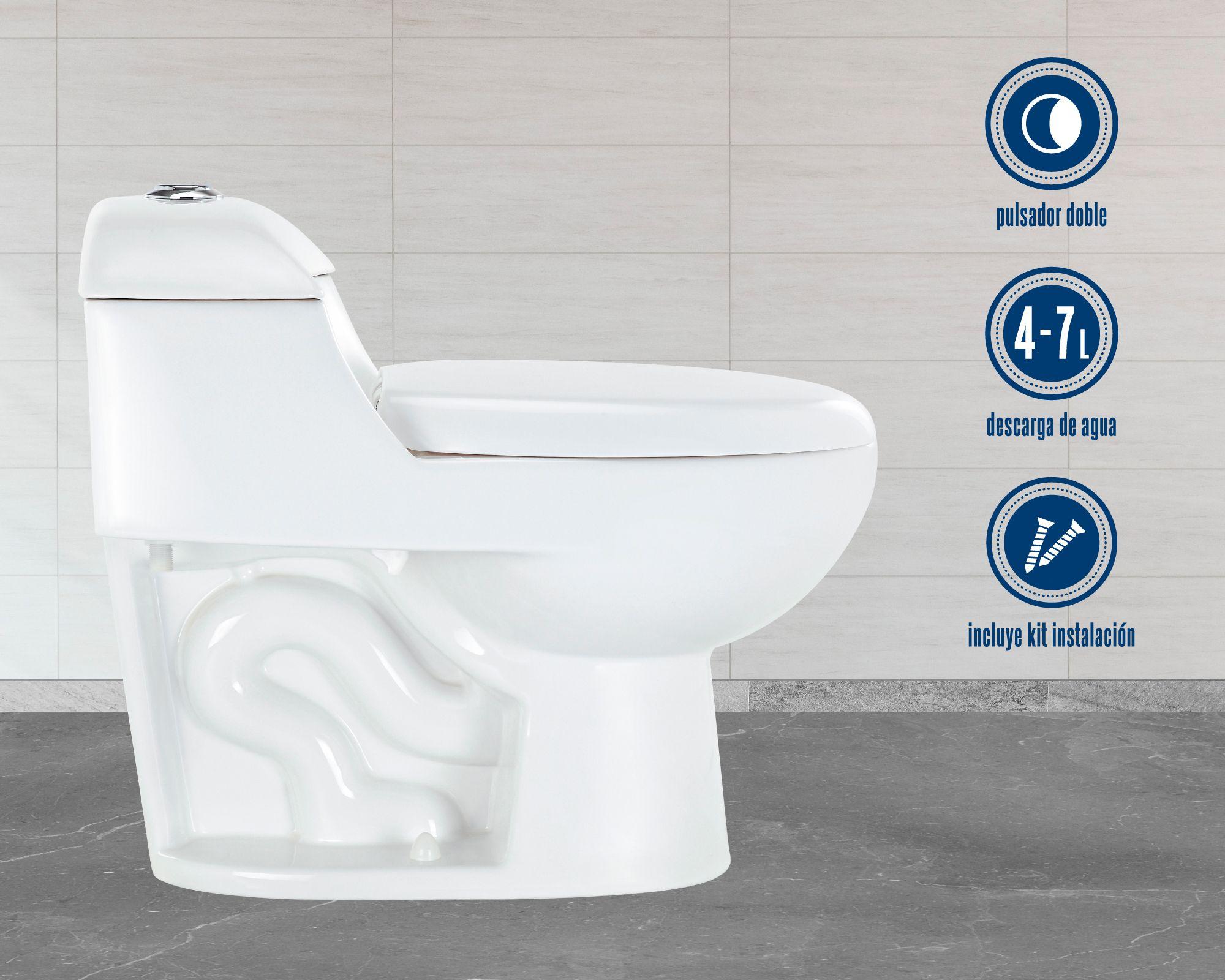 One piece 30 cm asiento cierre suave Lisboa blanco Vessanti-4